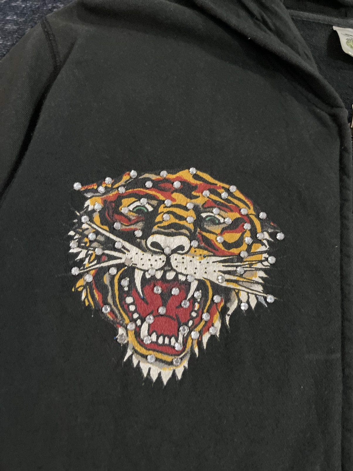 Christian Audigier Vintage Ed Hardy Zipper Hoodie Jacket Size US M / EU 48-50 / 2 - 7 Thumbnail