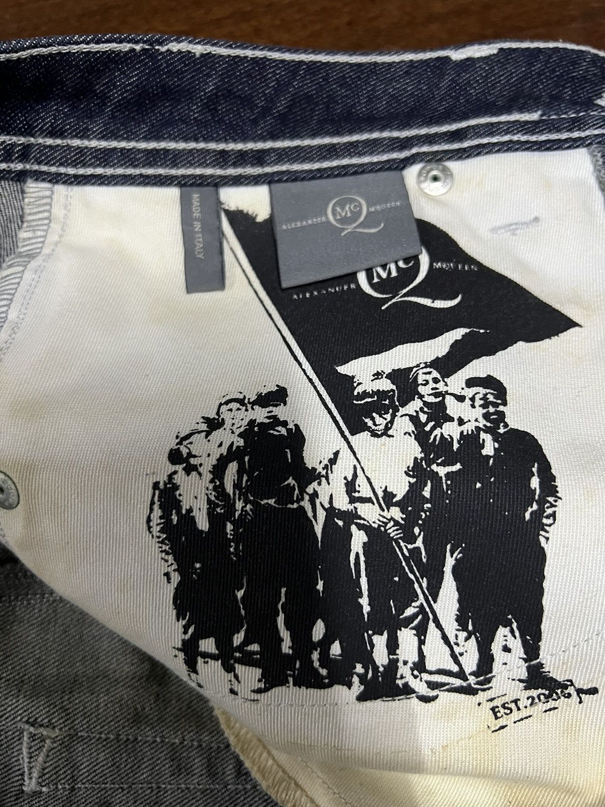 Alexander McQueen Alexander McQueen Jeans Size 28" / US 6 / IT 42 - 8 Thumbnail