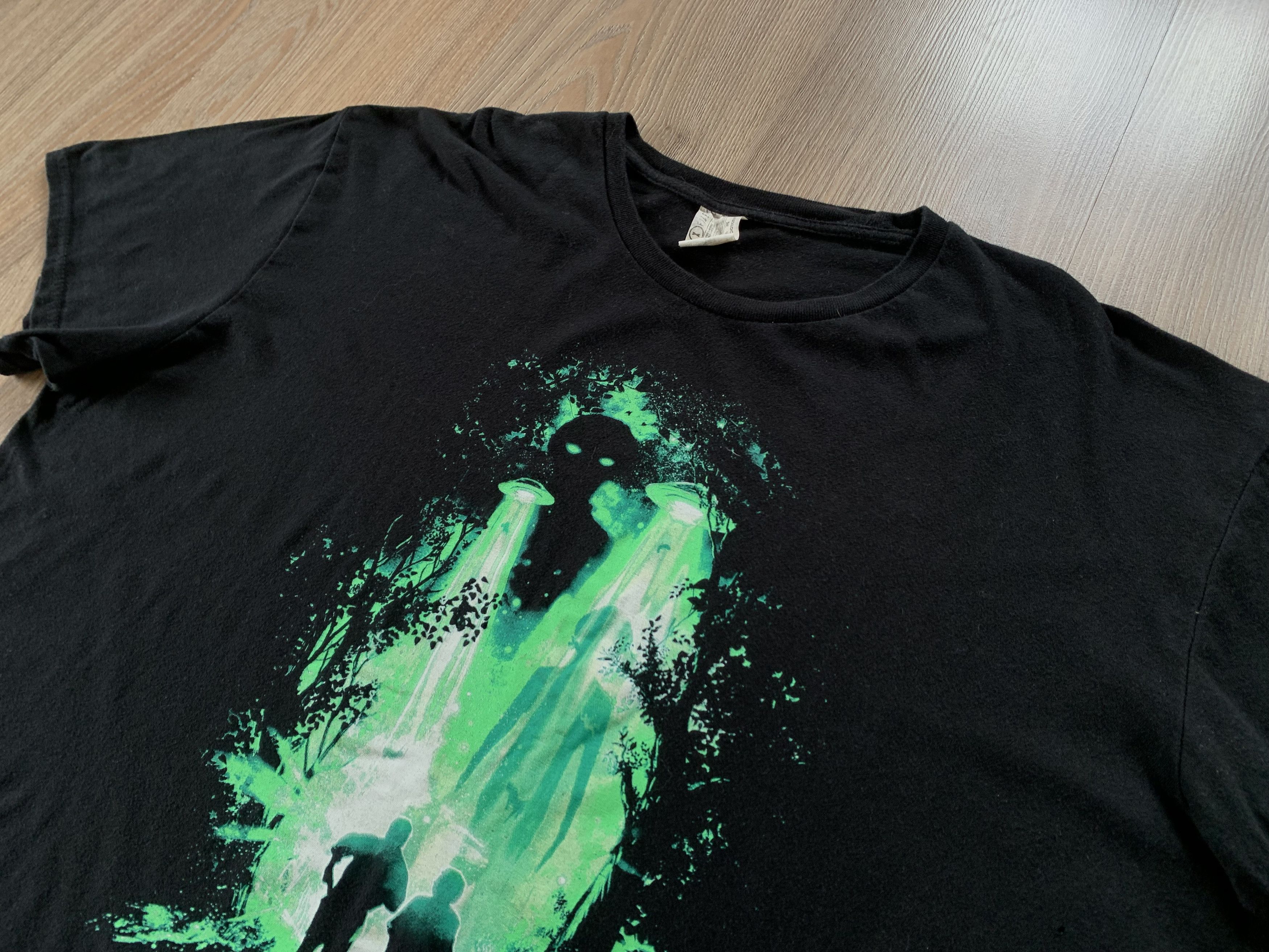 Vintage Mens The X-Files Alien Horror Series Movie T Shirt Size US XL / EU 56 / 4 - 4 Thumbnail