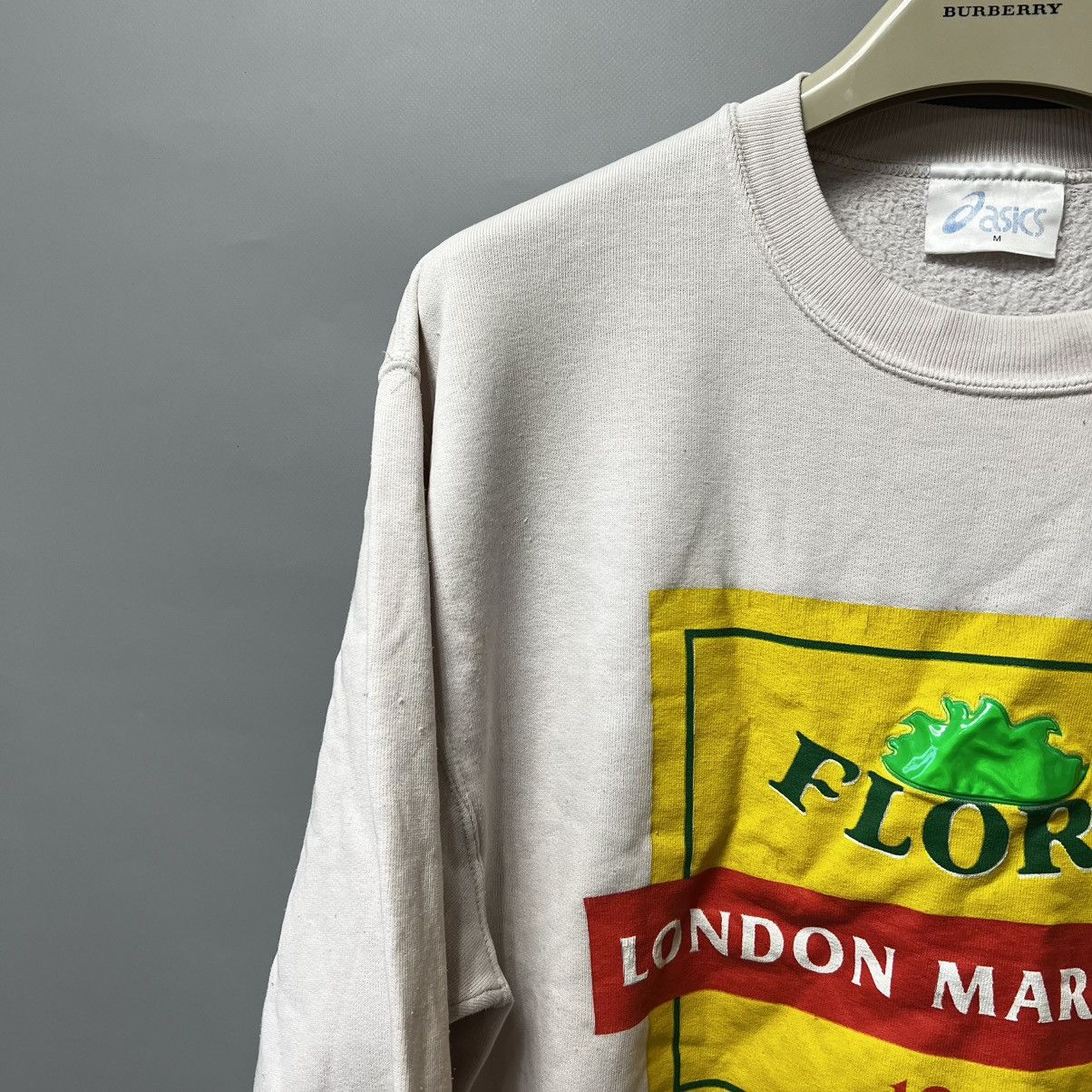 Asics 1997 Rare ASICS London Marathon “Flora” sweatshirt Size US M / EU 48-50 / 2 - 3 Thumbnail