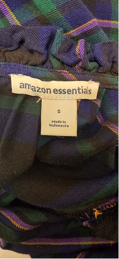 The Unbranded Brand women amazon essentials plad blouse size small Size S / US 4 / IT 40 - 4 Thumbnail