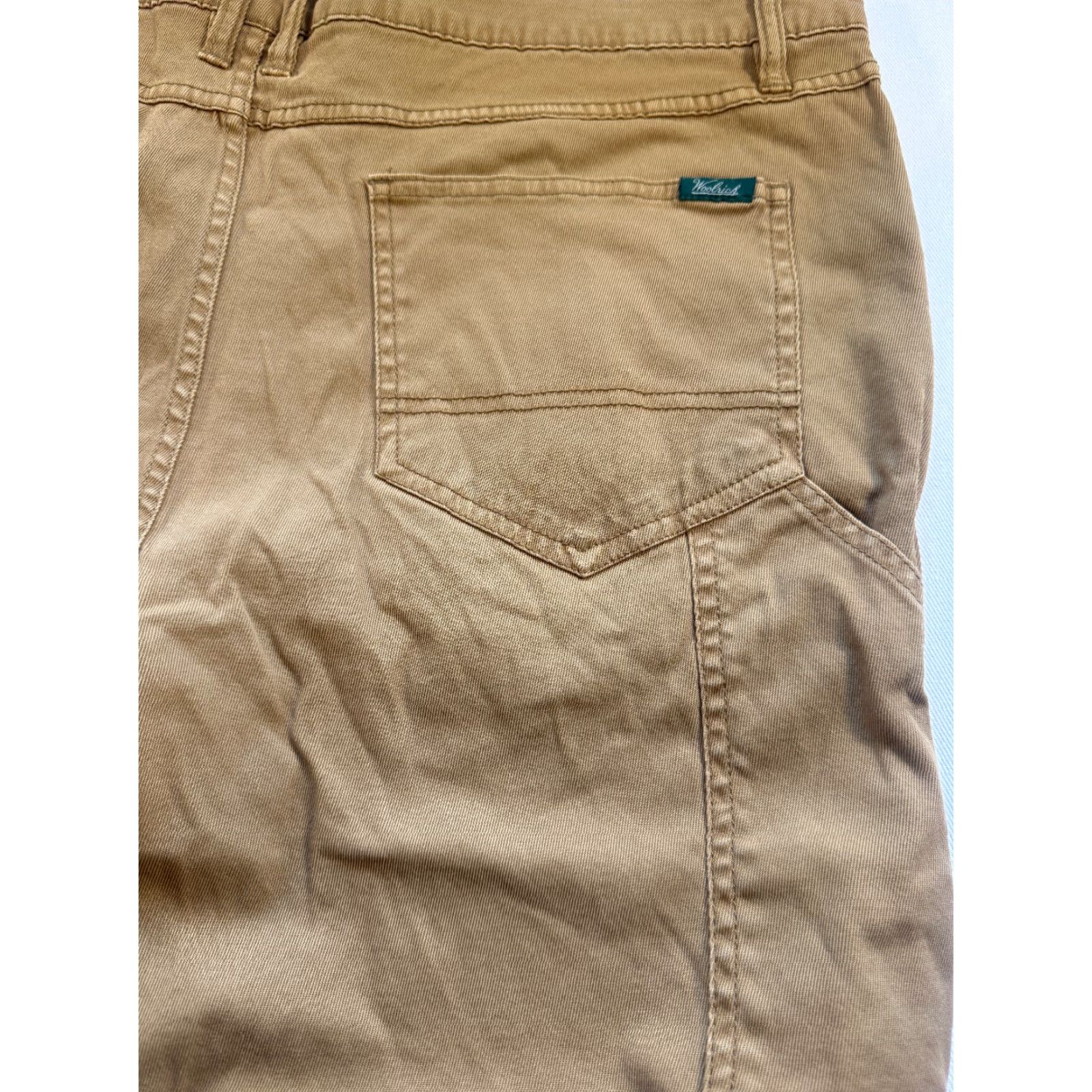 Vintage Woolrich Chino Brown Mens Canvas Pants 38x30 100% Cotton 1845 Size US 38 / EU 54 - 4 Thumbnail