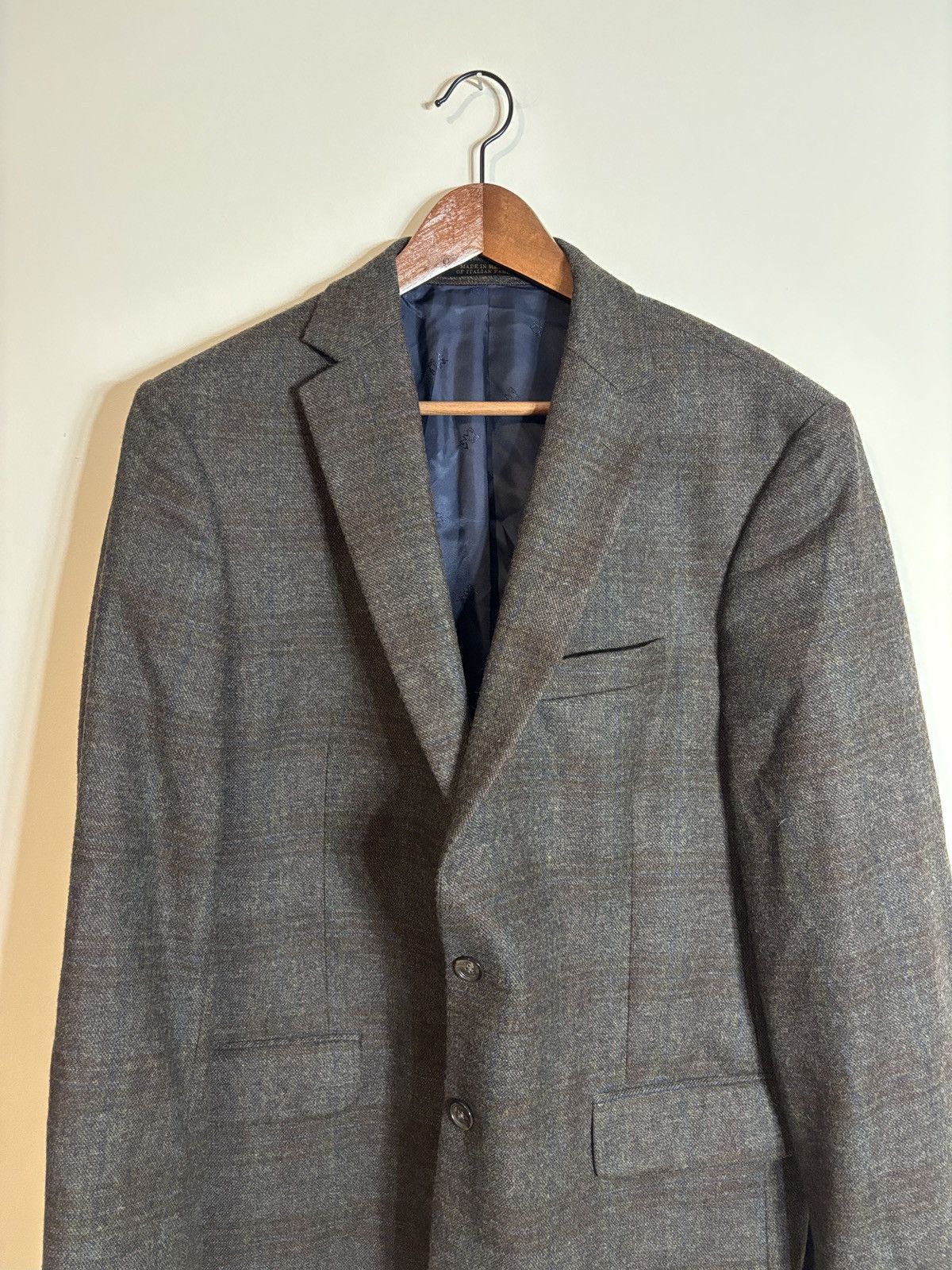 Jos A Bank Reserve Ethomas Cashmere Wool Blazer Tailored 44R