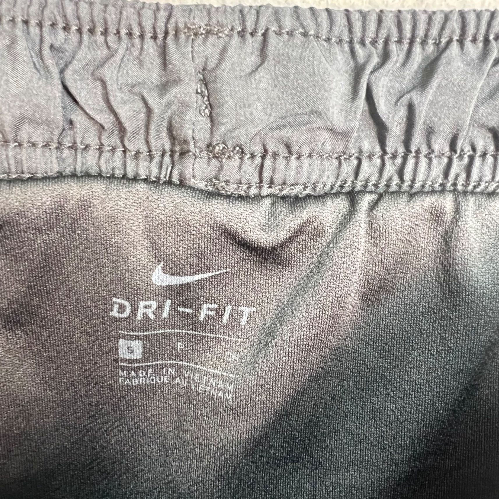 Nike Nike Shorts Dri-Fit Running Lined Drawstring Black White Small Womens Size 28" / US 6 / IT 42 - 3 Thumbnail