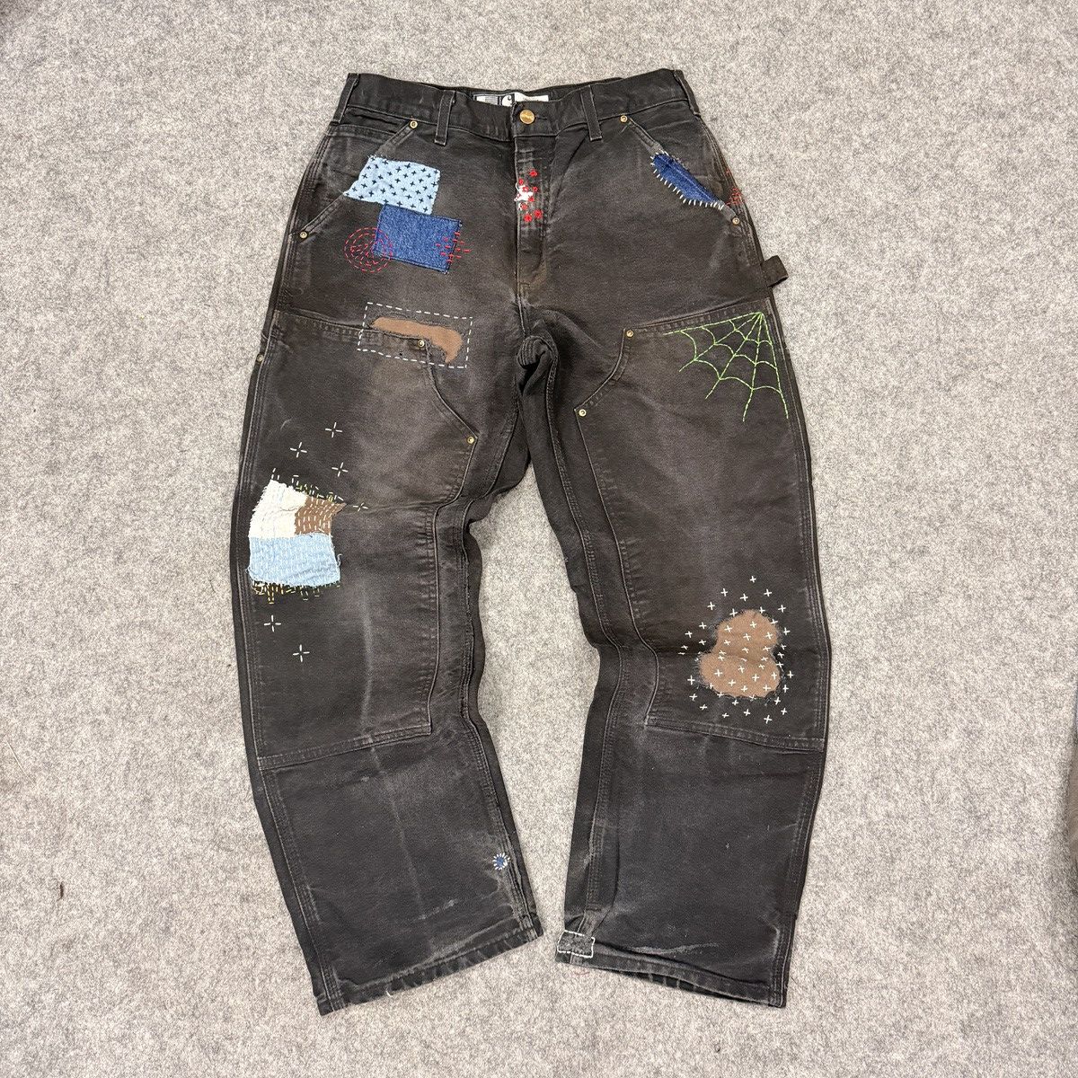 Carhartt Carhartt Double knee Denim Japanese Sashiko Size US 32 / EU 48 - 2 Thumbnail