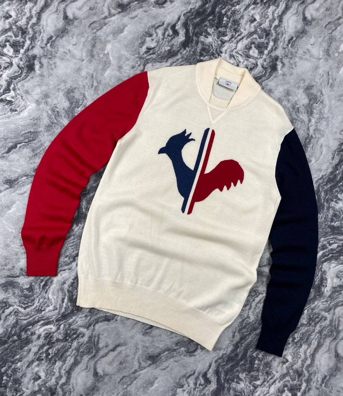 Rossignol Rossignol Wool Knit Sweater Big Logo Men Size M Size US M / EU 48-50 / 2 - 1 Thumbnail