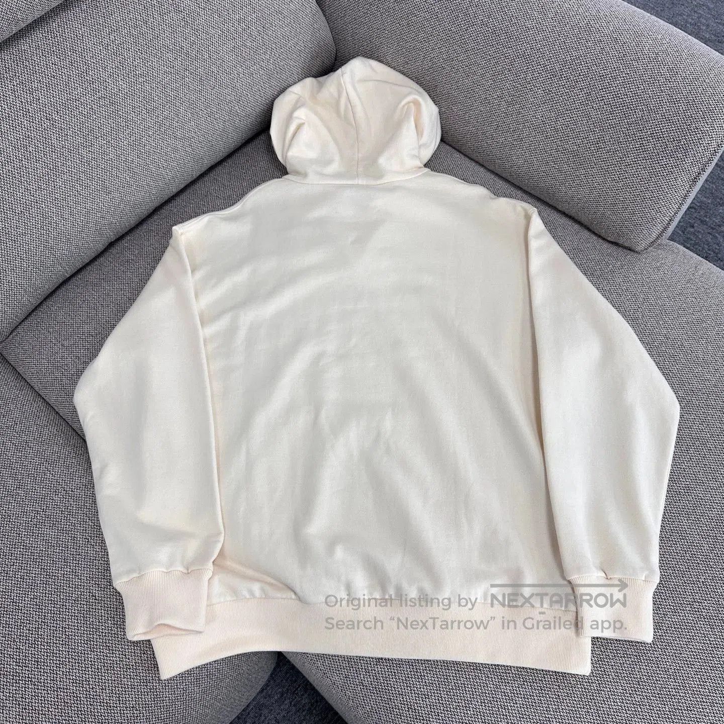 Louis Vuitton Louis Vuitton Logo Beige Hoodie Sweatshirt. Size US M / EU 48-50 / 2 - 2 Thumbnail