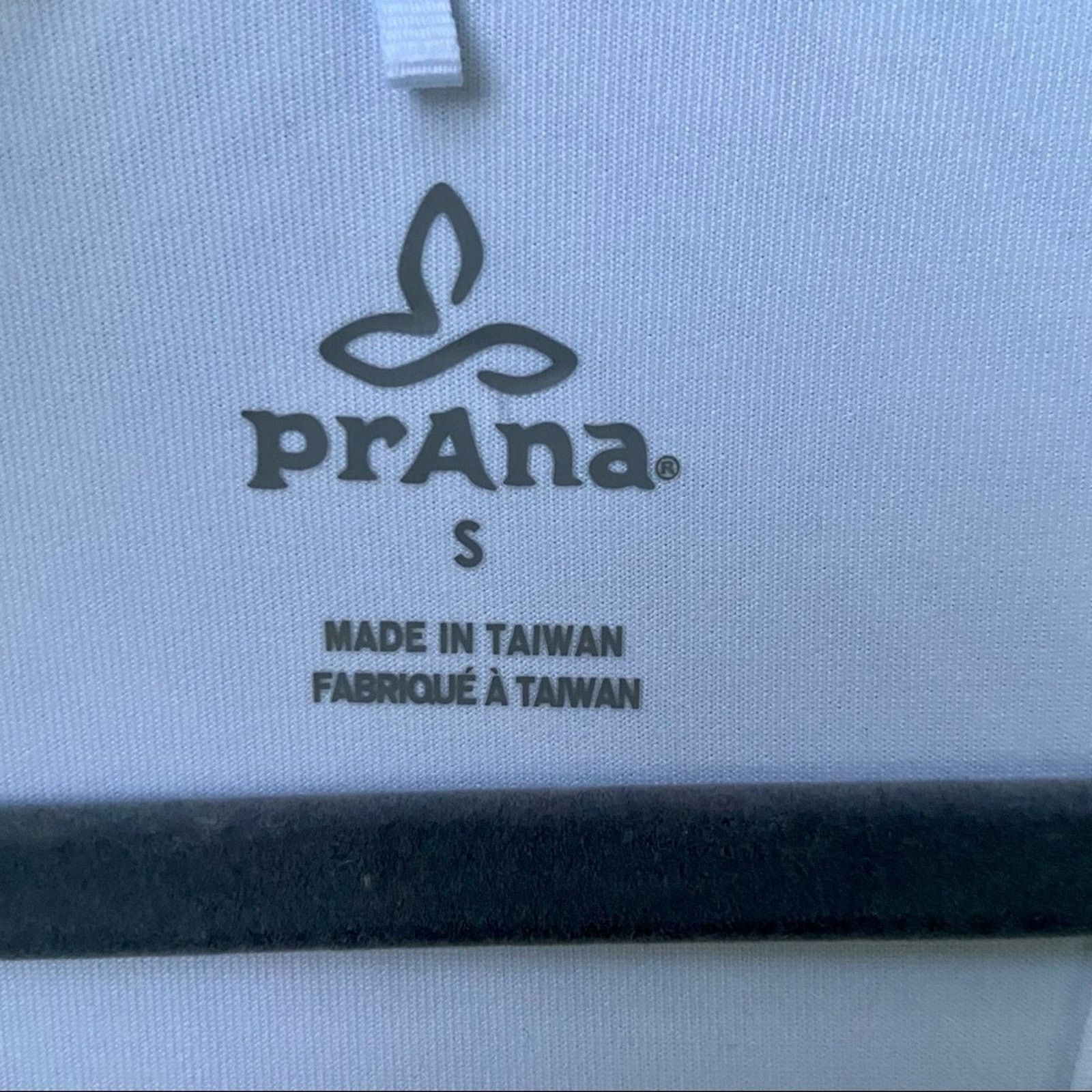 Prana New Prana Womens Small White Layered Athletic Tank Top Size S / US 4 / IT 40 - 3 Thumbnail