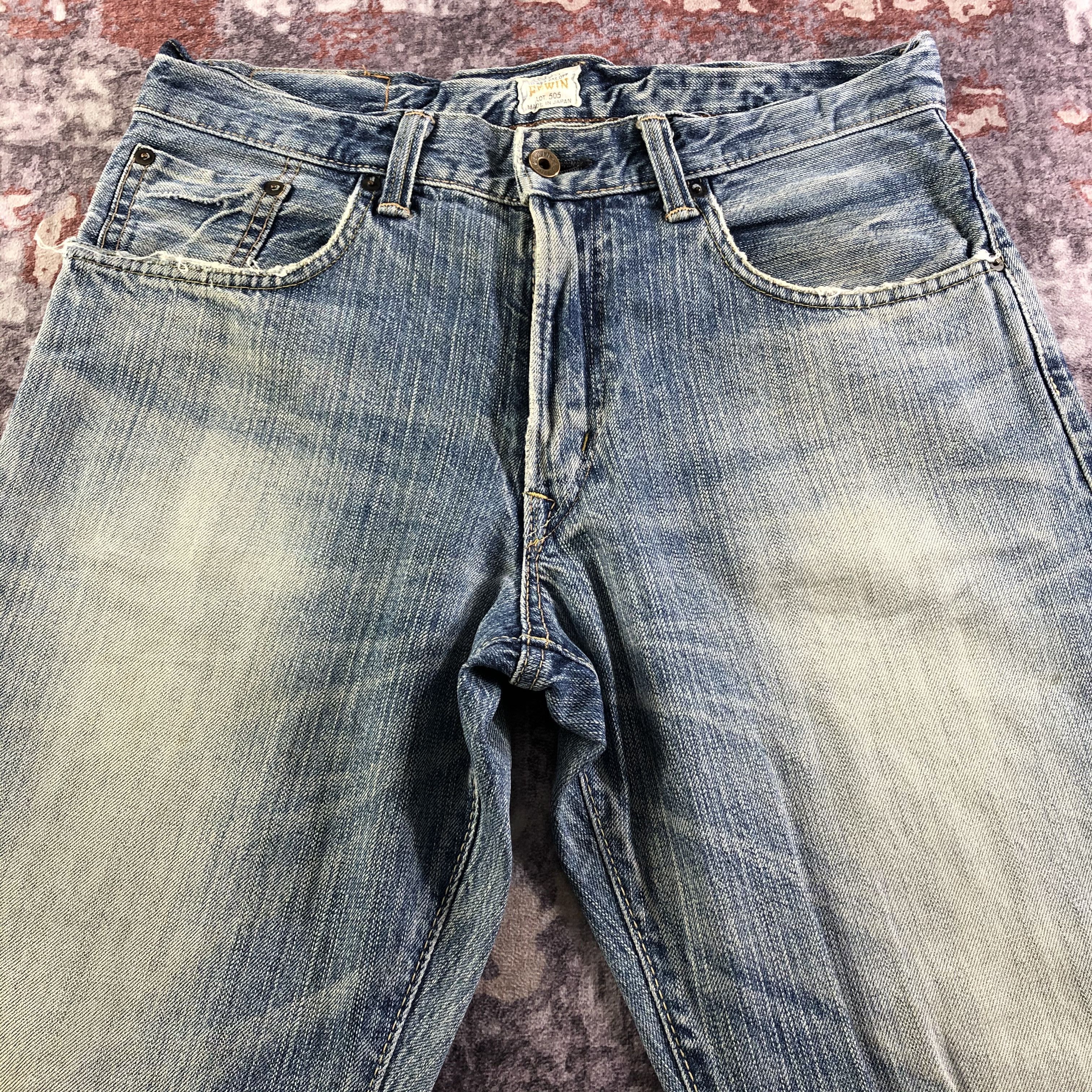 Edwin Vintage Edwin 505 Selvedge Jeans-JM3569 Size US 33 - 3 Thumbnail