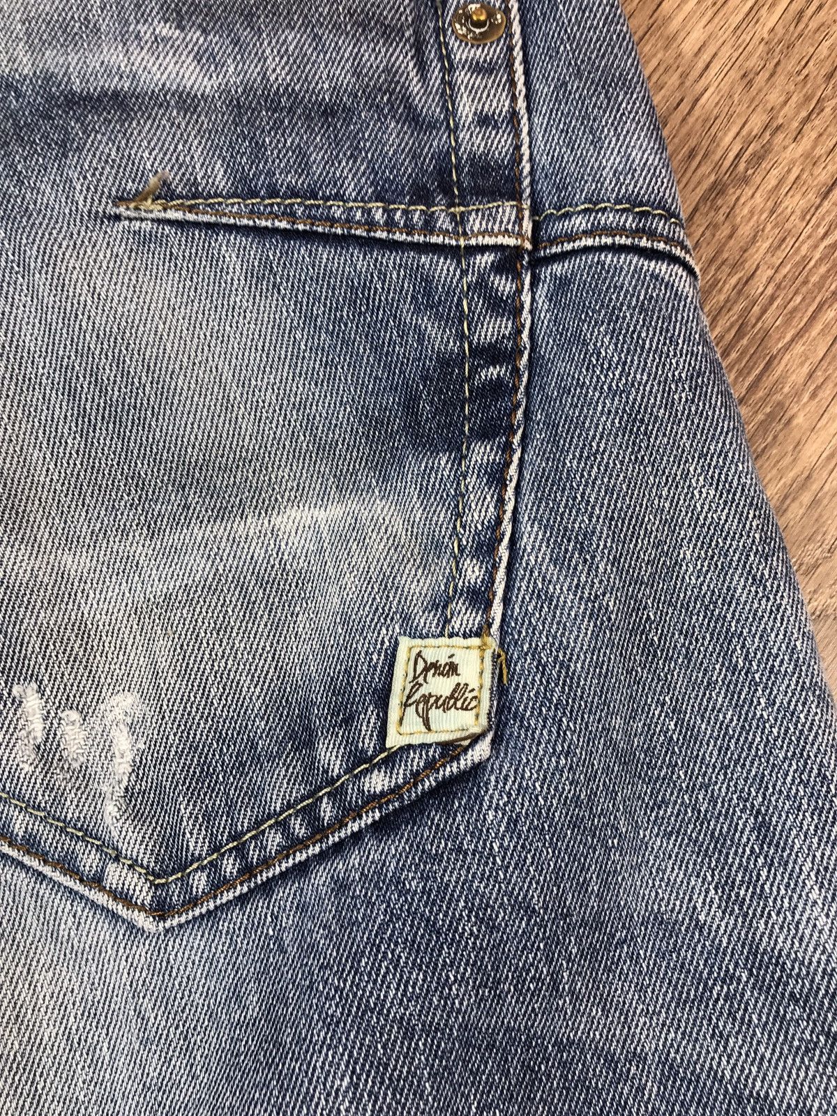 Japanese Brand × Vintage Vintage Denim Republic Jeans Size US 32 / EU 48 - 19 Thumbnail