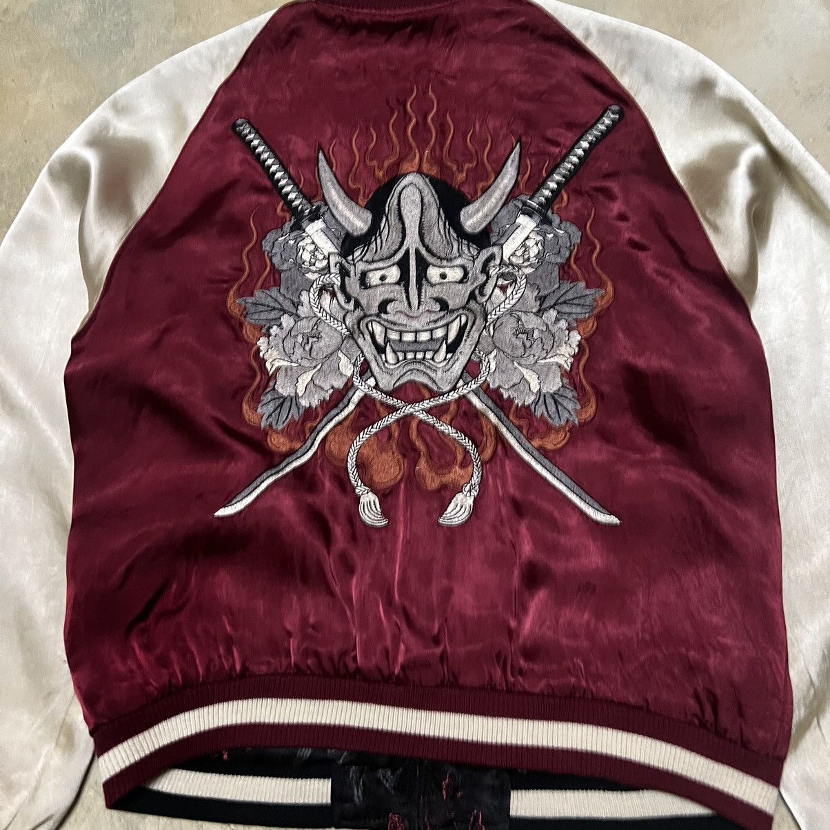 Japanese Brand Devil Sukajan Reversible Jacket Size US S / EU 44-46 / 1 - 20 Thumbnail