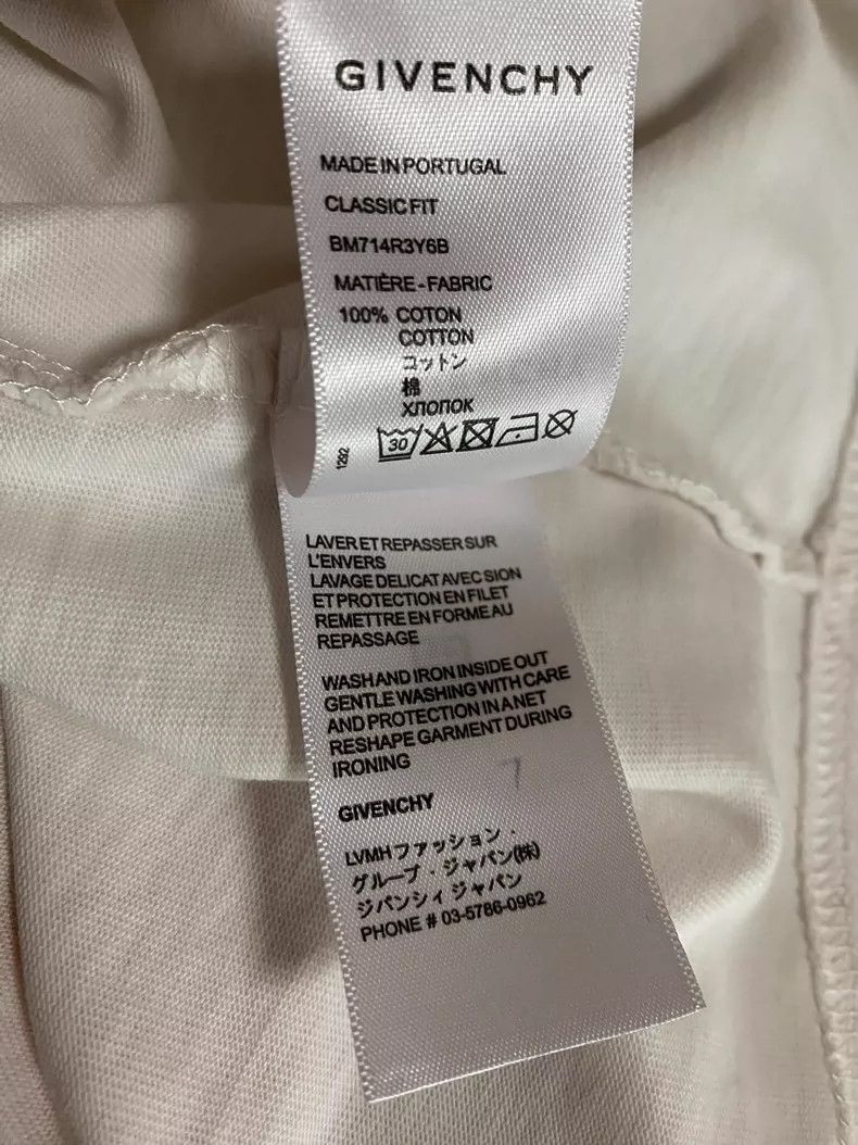 Givenchy Givenchy Classic Graffiti Oil Barrel Short Sleeve, Unique Size US L / EU 52-54 / 3 - 3 Thumbnail