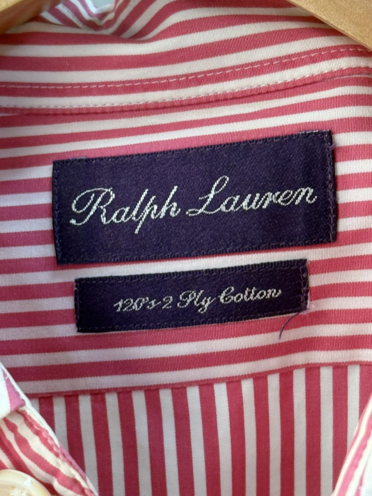 Ralph Lauren Purple Label Ralph Lauren Purple Label Striped Shirt Size US L / EU 52-54 / 3 - 5 Thumbnail