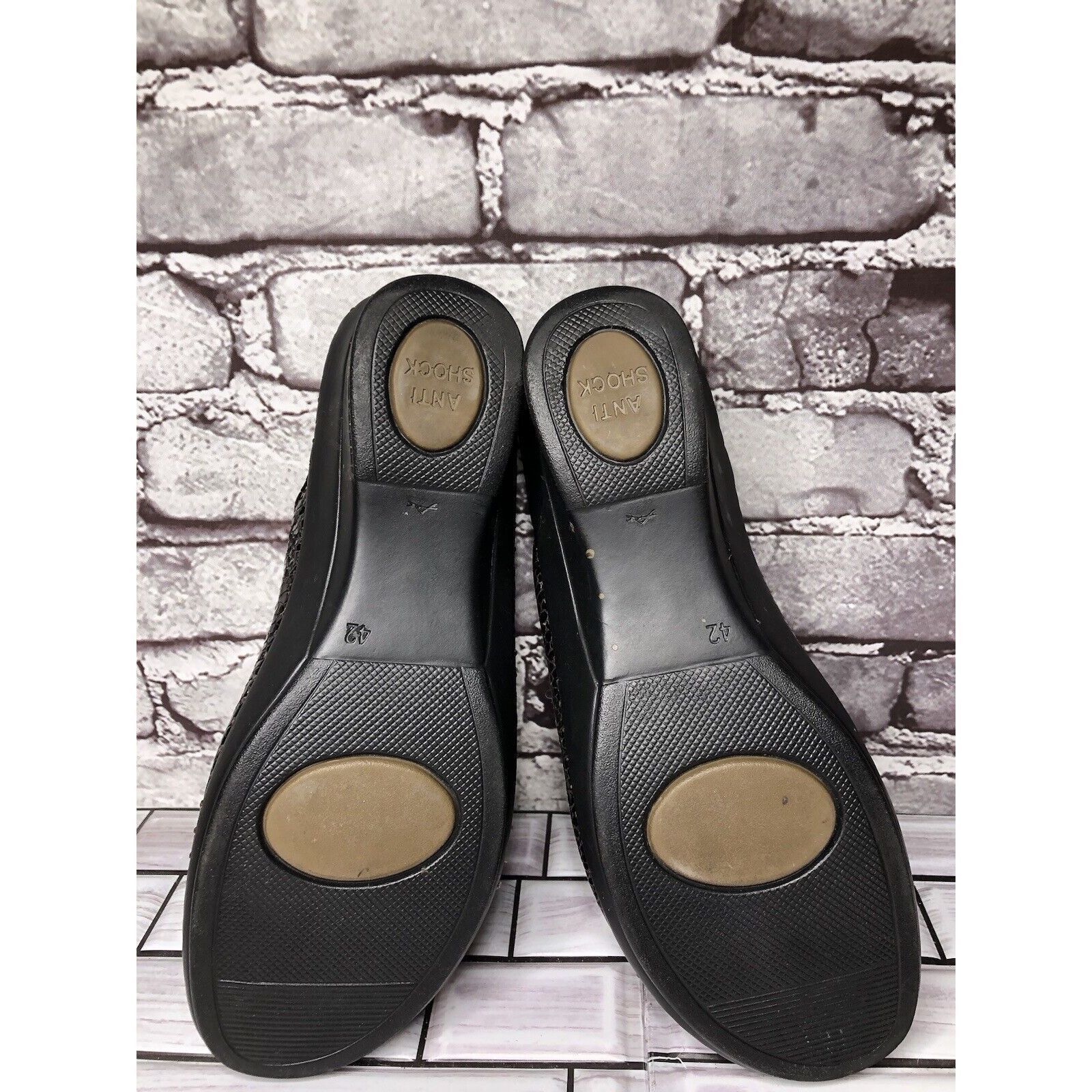 Other LA PLUME Jen Brown Patent Leather Strap Slide Wedge Sandals Size US 11 / IT 41 - 7 Thumbnail