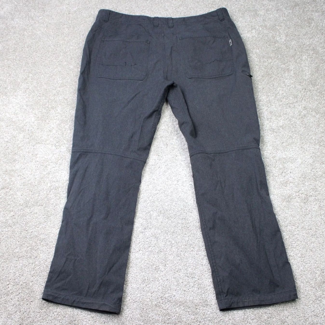 Royal Robbins Royal Robbins Pants Men 40x30 Gray Cargo Nylon/Poly Stretch Straight Size US 40 / EU 56 - 5 Thumbnail