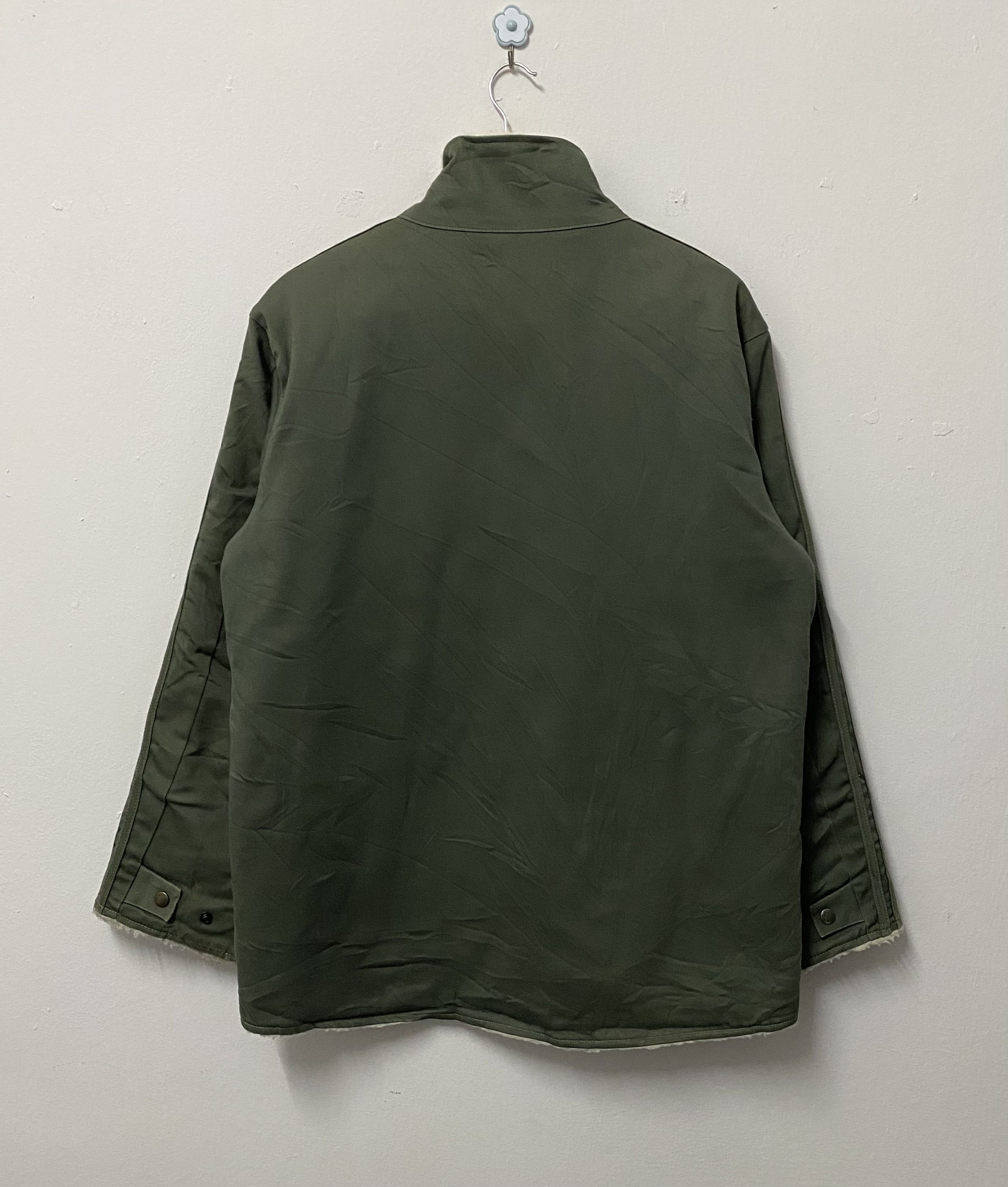 Adidas Vintage Y2K Adidas Workwear Sherpa Jacket Size US S / EU 44-46 / 1 - 2 Thumbnail