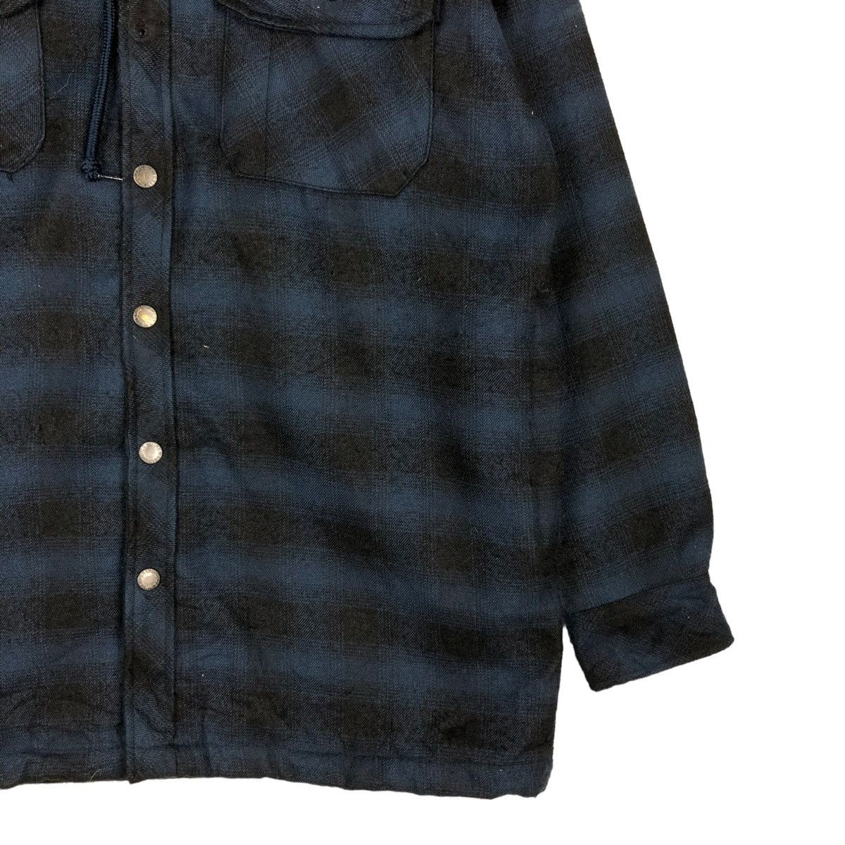 Japanese Brand 🔥VINTAGE WOOL JACKET DICKIES USA TARTAN DESIGN Size US M / EU 48-50 / 2 - 5 Thumbnail