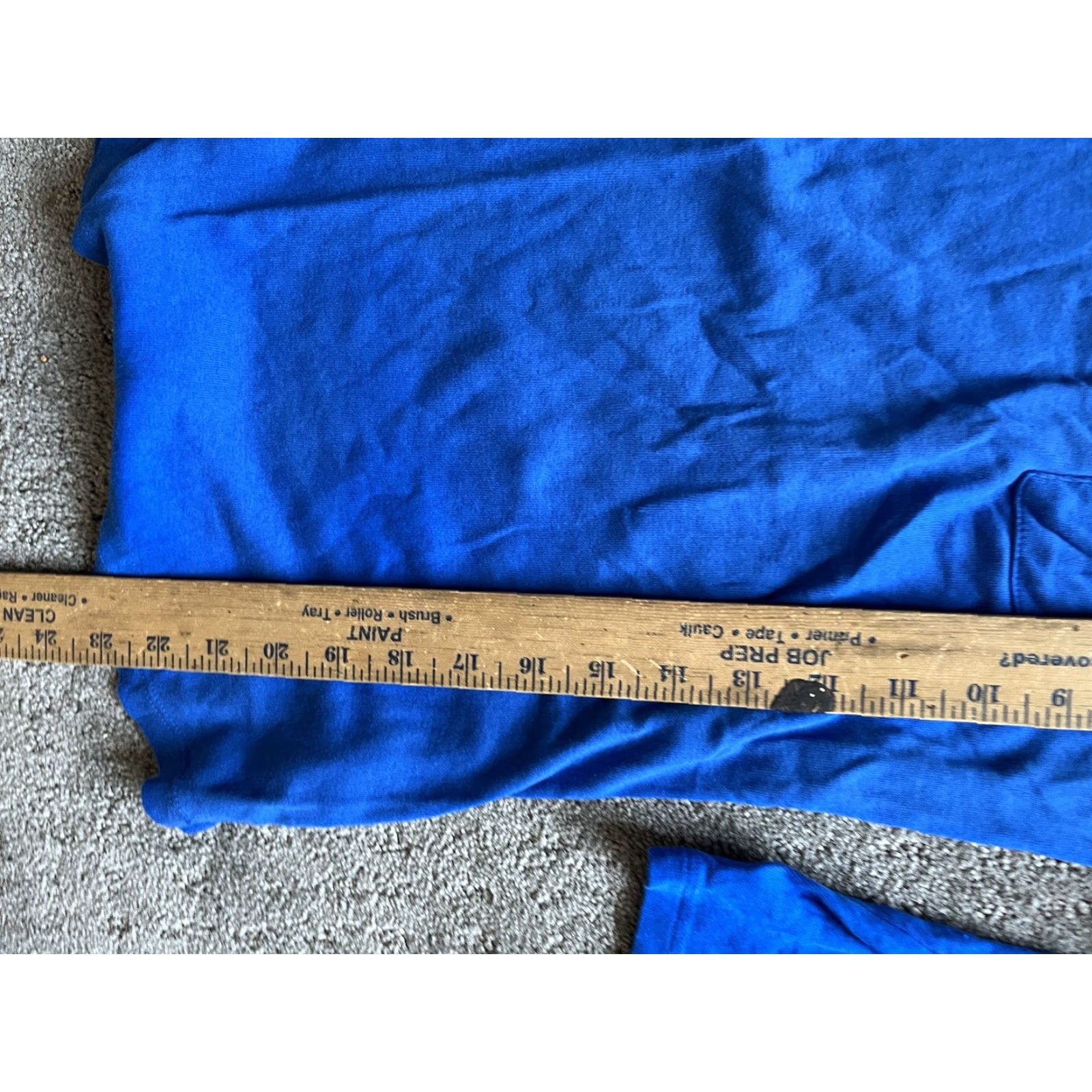 Express VINTAGE Express Women's Long Sleeve Shirt 3/4 Sleeve Blue Solid Boat Neck Zip Medium Size M / US 6-8 / IT 42-44 - 5 Thumbnail