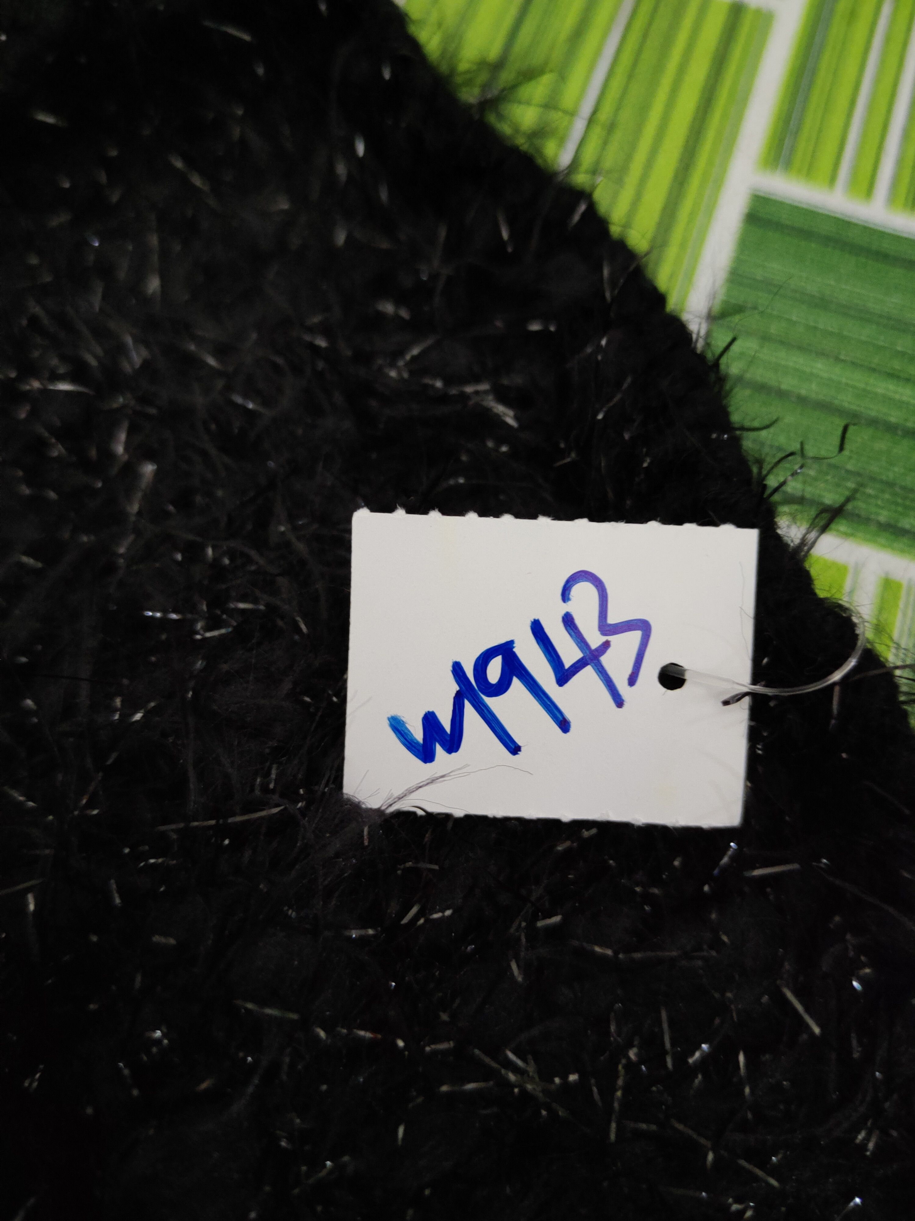 Japanese Brand Japanese Brand Black Shag Shaggy Fur Mohair Knitwear #W1943 Size M / US 6-8 / IT 42-44 - 12 Thumbnail