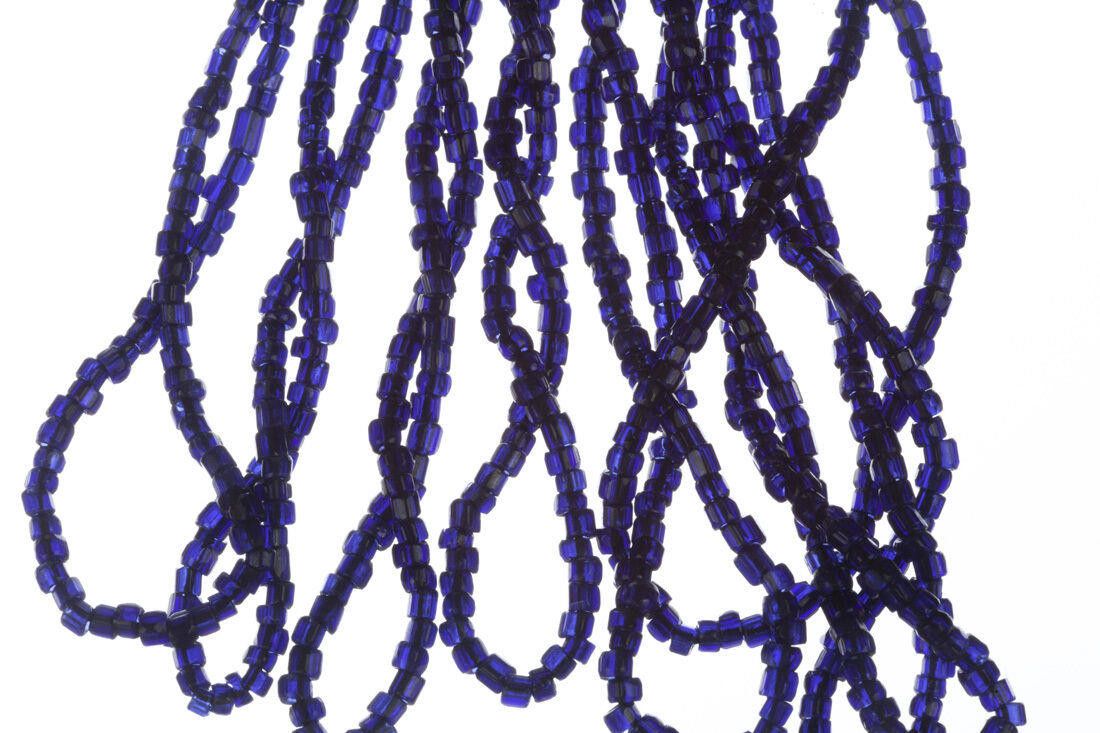 Designer Victorian Jet Seed Bead Flapper Tassel Necklace Size ONE SIZE - 4 Thumbnail