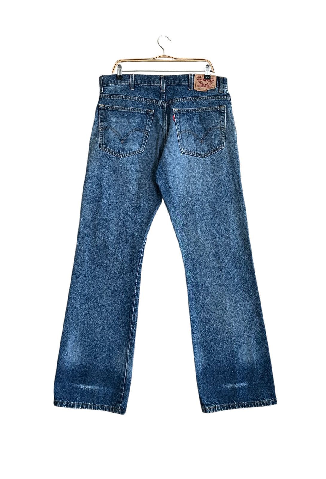 Levi's Vintage Brand Levis Lot 517 Boot Cut Jeans 2000s Size US 34 / EU 50 - 2 Thumbnail