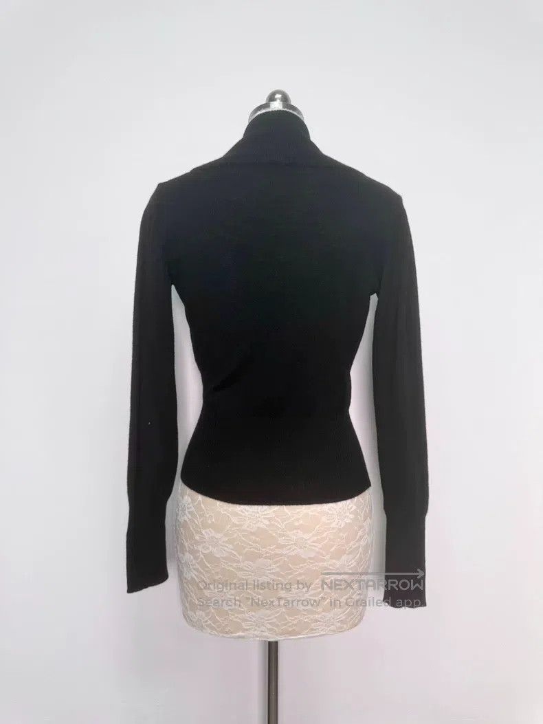 Vivienne Westwood Vivienne Westwood Black Slim Saturn Knit Cardigan, with a Size XS / US 0-2 / IT 36-38 - 5 Thumbnail