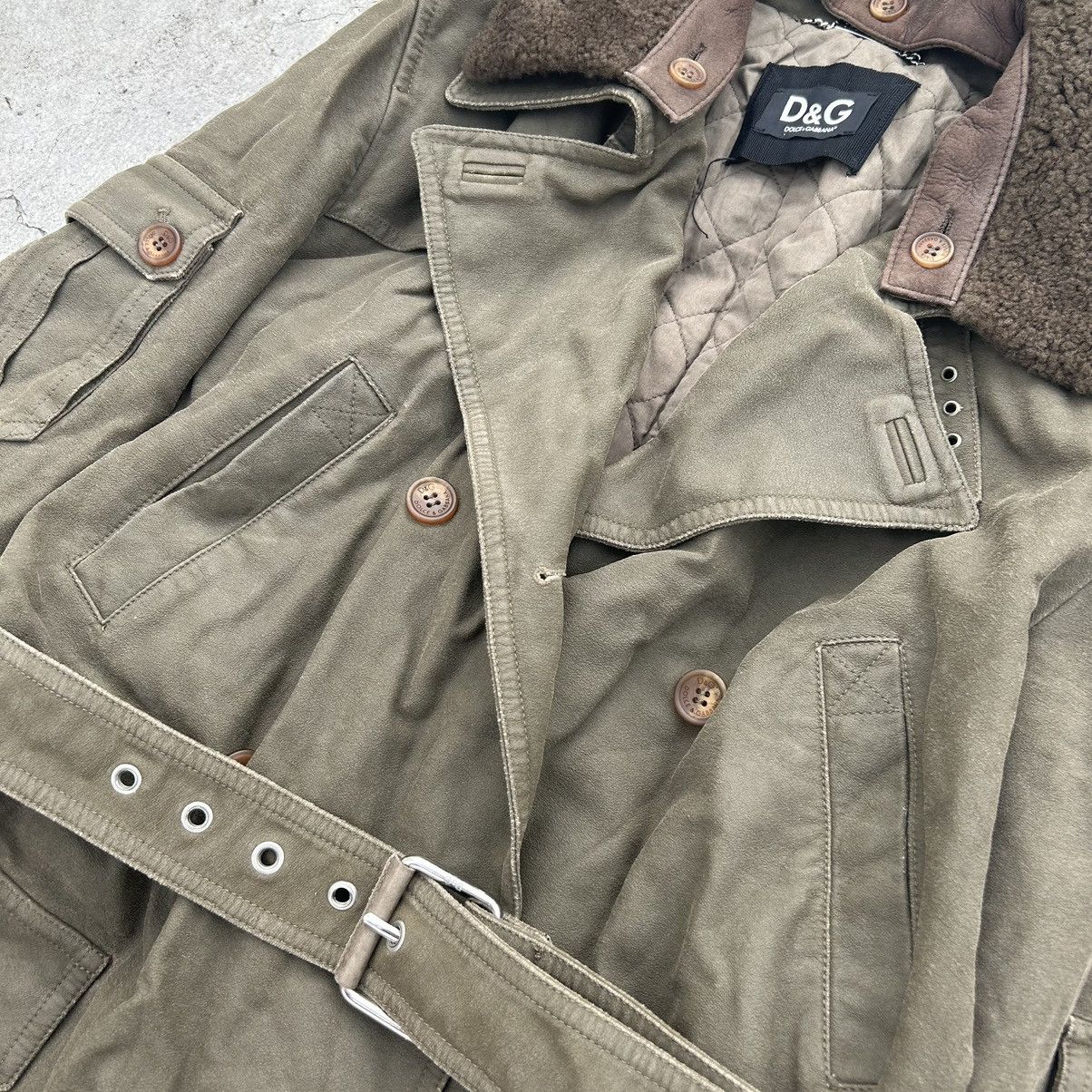 Dolce & Gabbana Dolce and Gabbana AW03 Heavy Coat Size US S / EU 44-46 / 1 - 2 Thumbnail