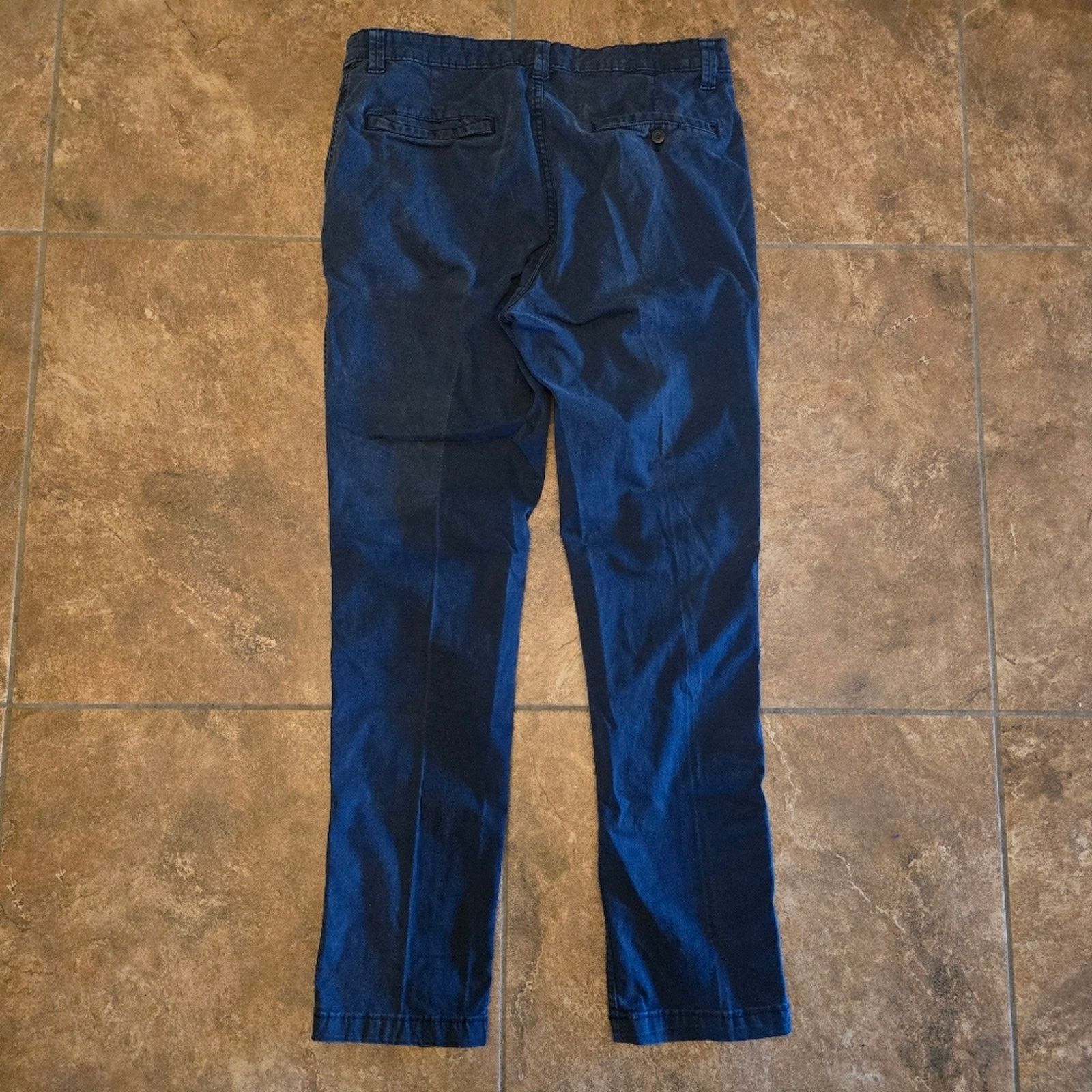 George Blue Cove | GEORGE | Slim Khaki Pant Size US 34 / EU 50 - 2 Thumbnail