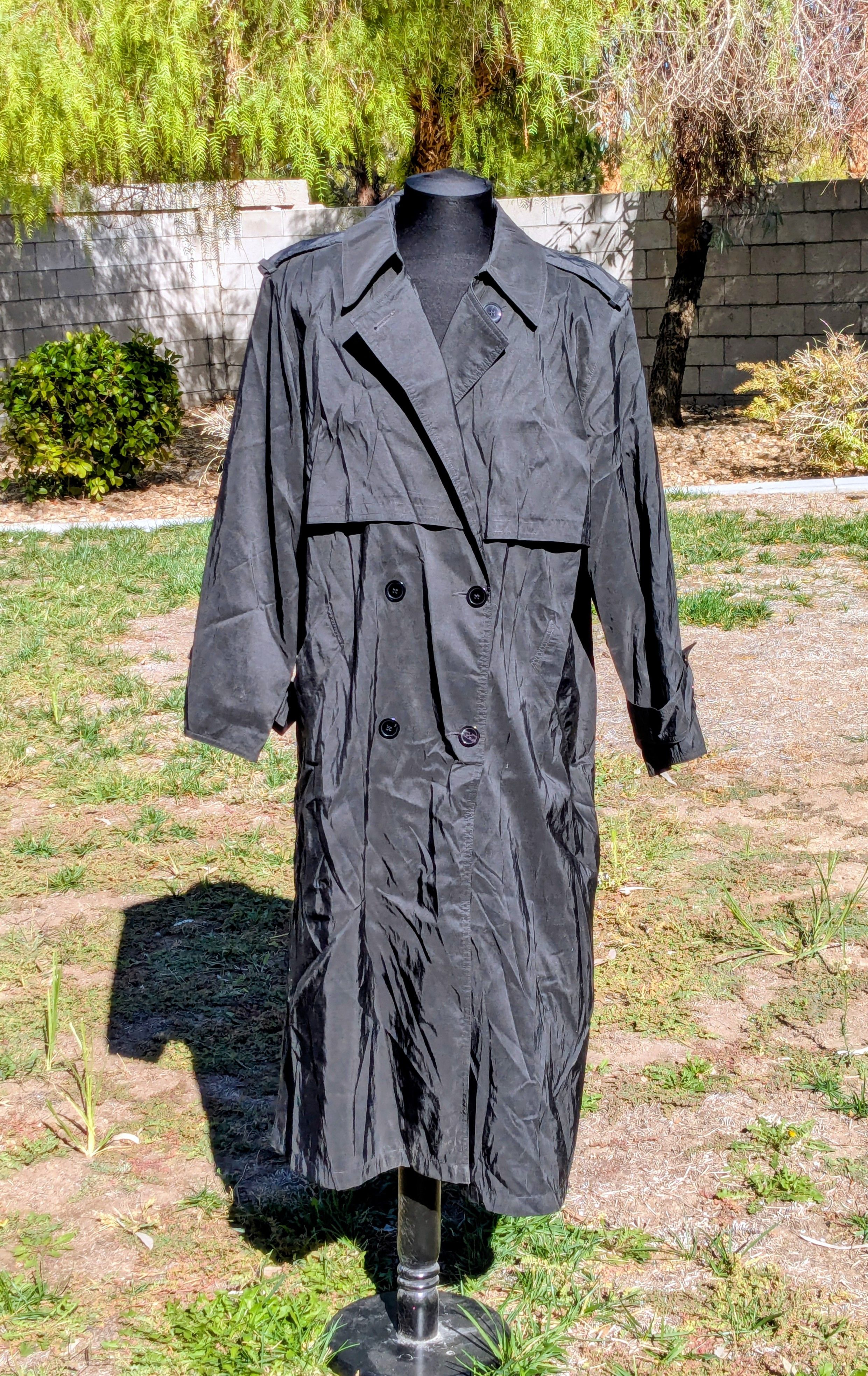 Other Forecaster Of Boston Petite Double-Breasted Trench Coat Size XL / US 12-14 / IT 48-50 - 1 Thumbnail