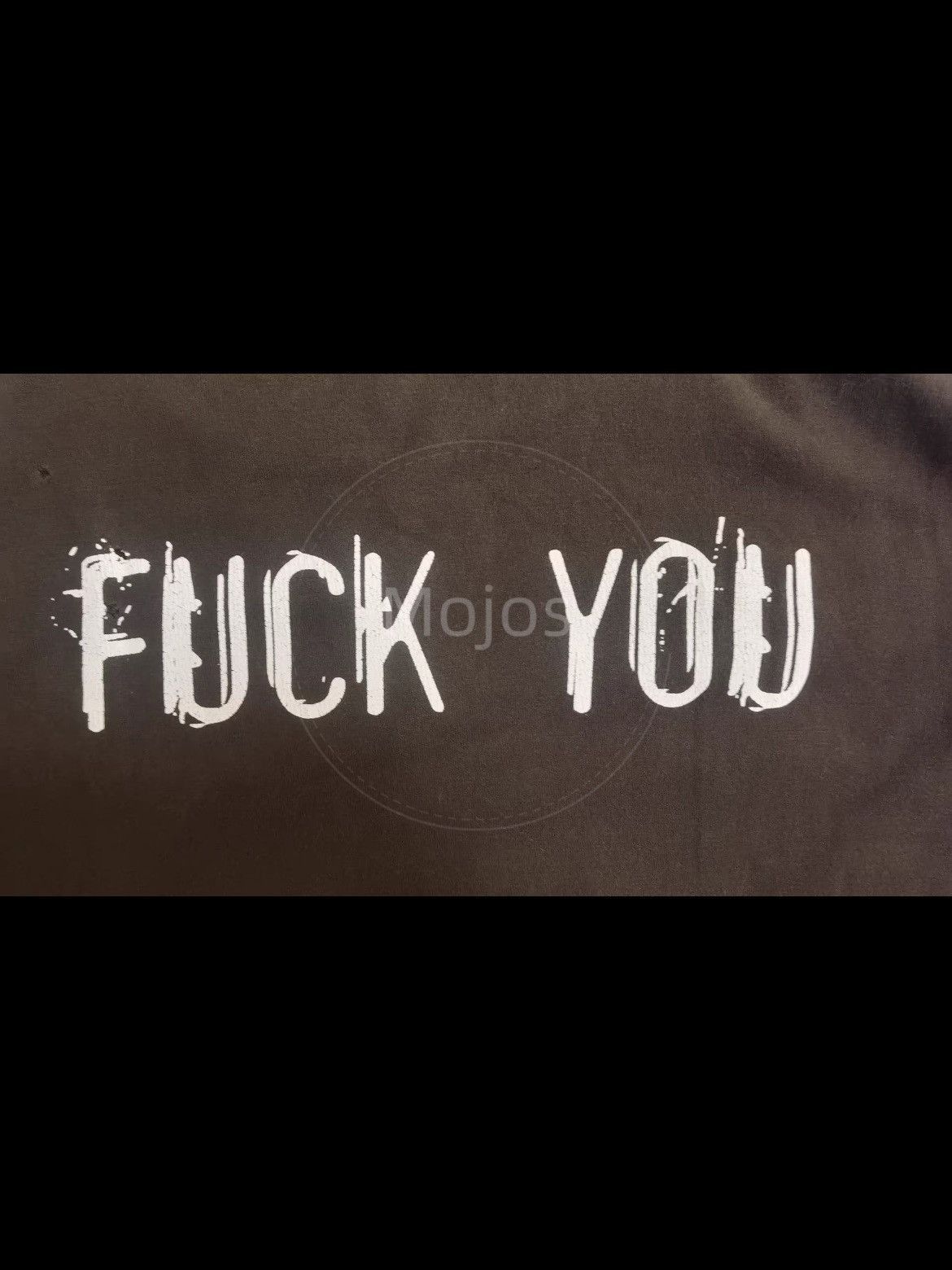 Number (N)ine Sz 3 Number Nine Distressed motherfucker Tee-2508 Size US L / EU 52-54 / 3 - 3 Thumbnail