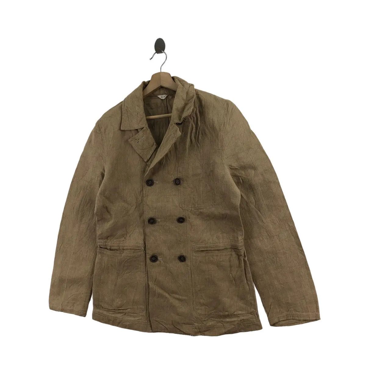 Vintage Vtg ABX JAPAN Collection Pea Coat Chore Denim Jacket Jeans Size US S / EU 44-46 / 1 - 4 Thumbnail