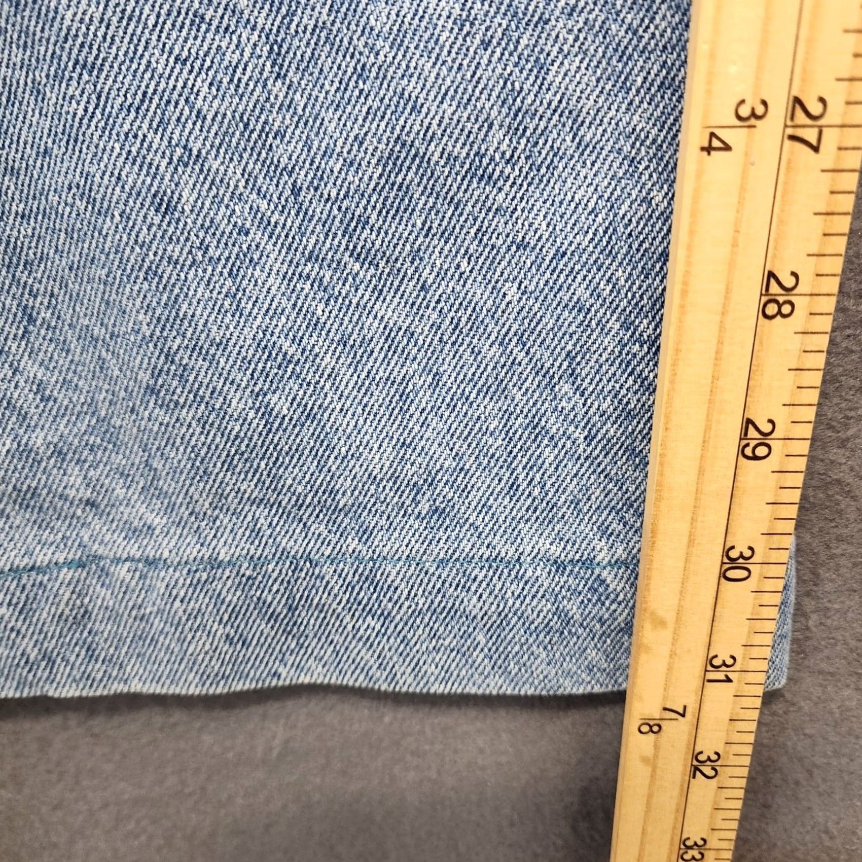 Vintage VINTAGE Sheplers Jeans Men 36x31 Light Wash Blue Bootcut Western Distressed READ Size US 36 / EU 52 - 6 Thumbnail