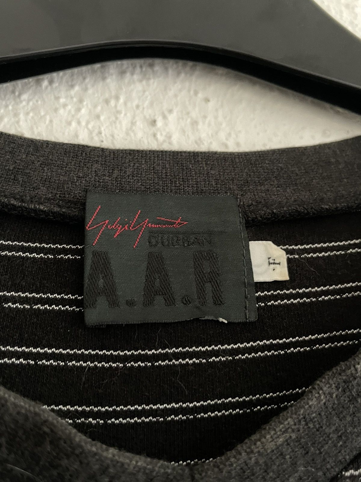 Yohji Yamamoto Yohji Yamamoto Durban AAR Stripe Tee Size US M / EU 48-50 / 2 - 7 Thumbnail