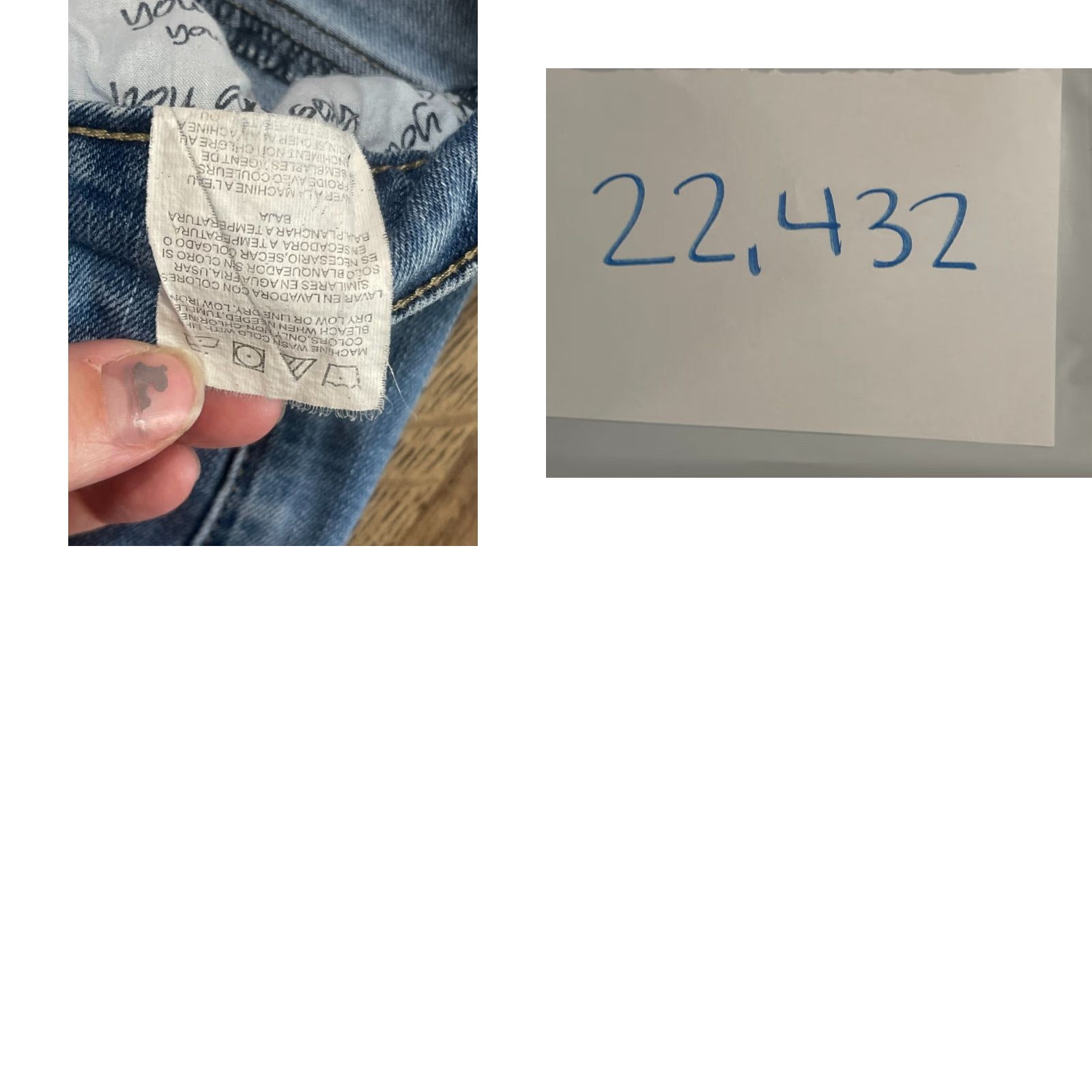 Lee Lee Jeans Women's Size 10 Short Blue Denim Classic Fit Pockets Size 32" / US 10 / IT 46 - 8 Thumbnail