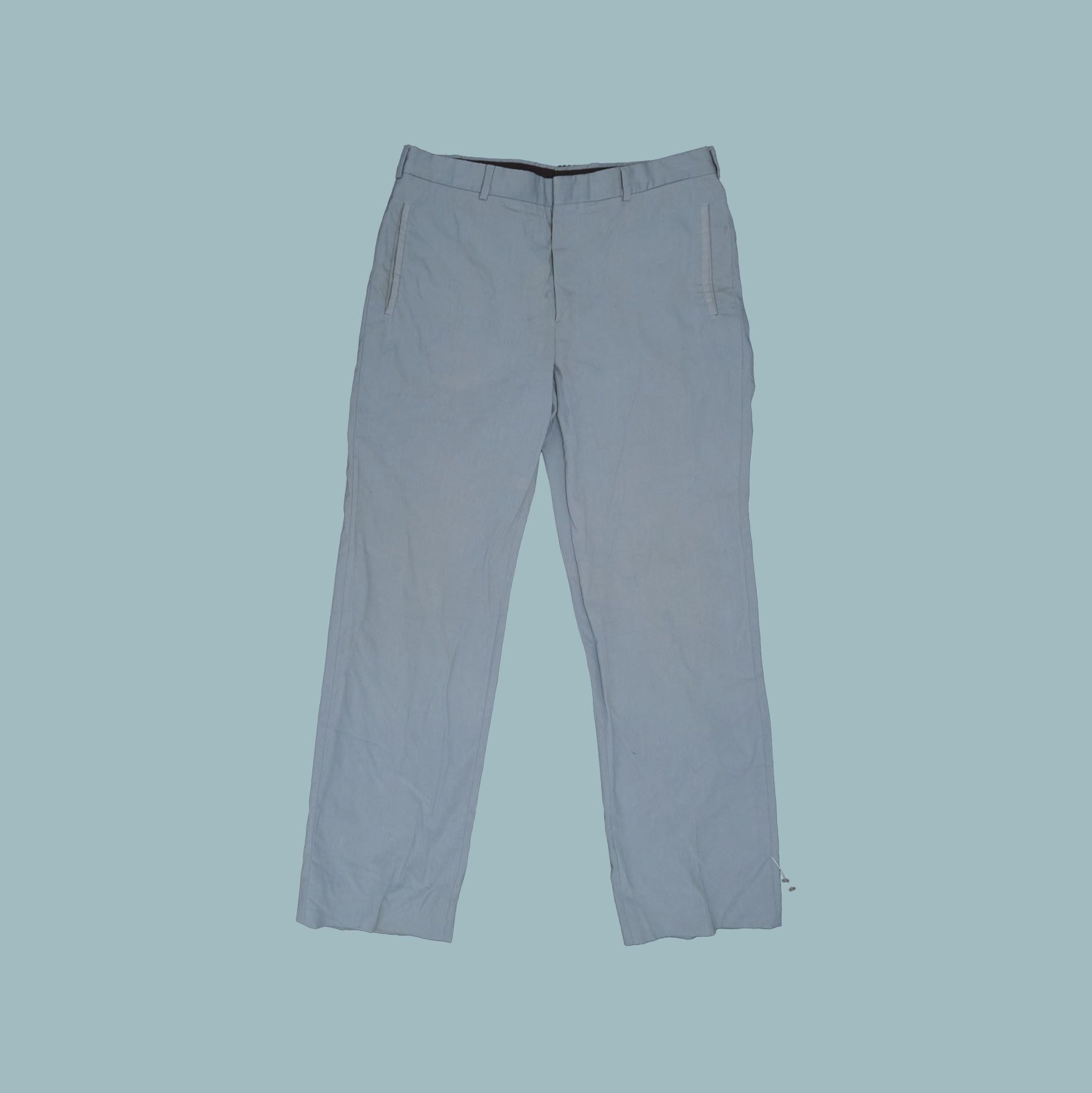 Prada PRADA Light Blue 2-Piece Men's Suit 50R Made in Italy Size 50R - 3 Thumbnail