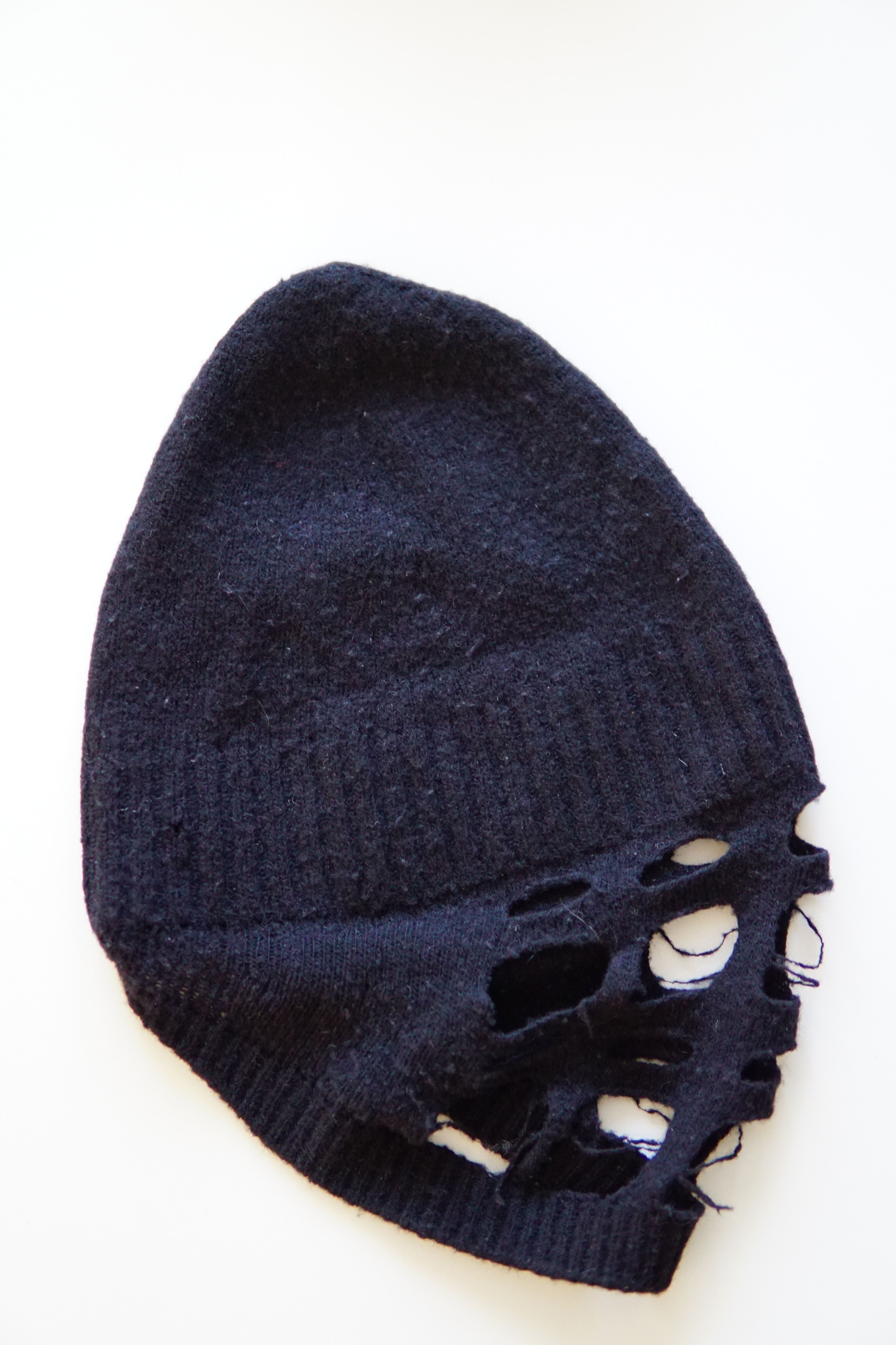 Rick Owens FW12 Mountain Veil Beanie Size ONE SIZE - 1 Thumbnail