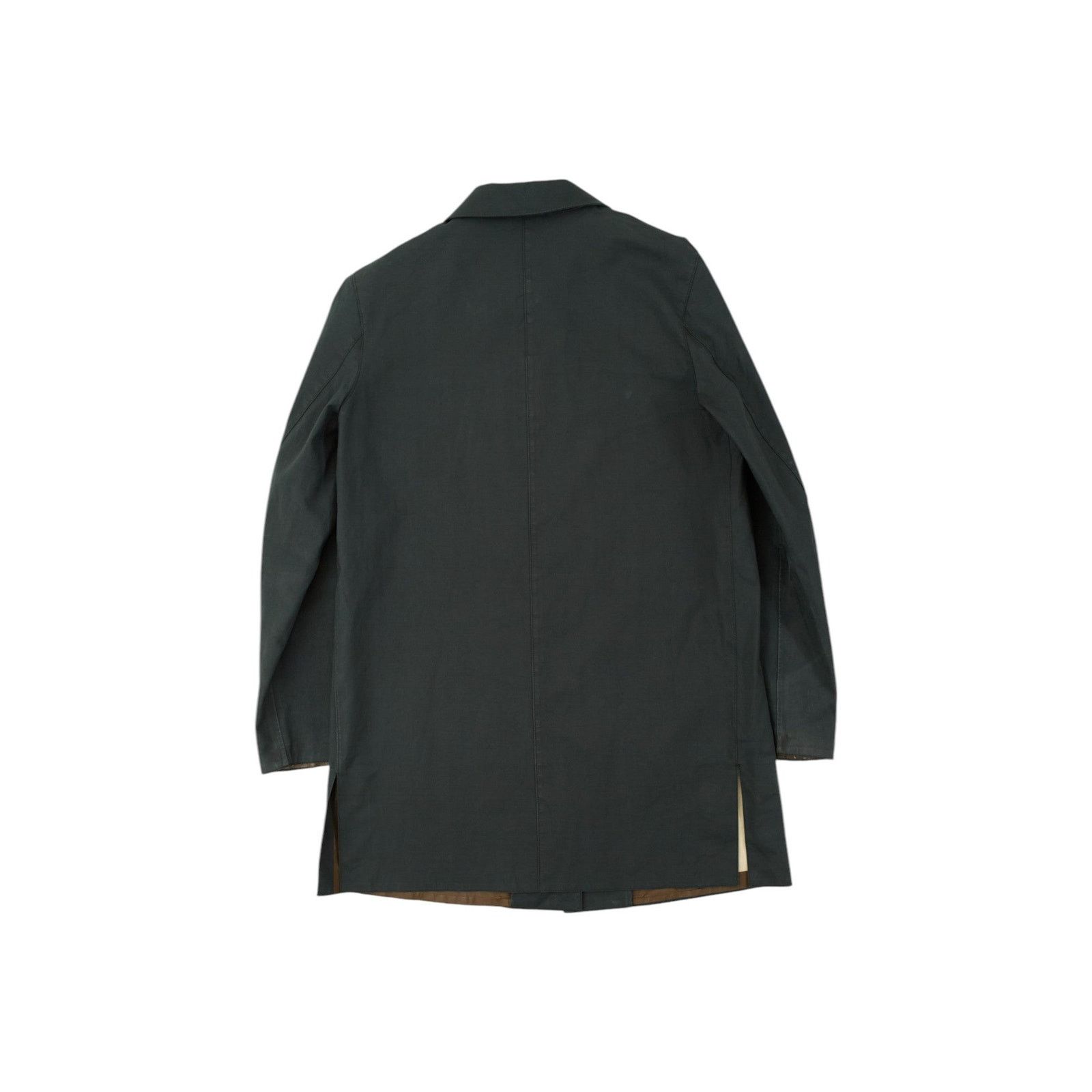 Prada Blue Button Up Coat Size M / US 6-8 / IT 42-44 - 2 Thumbnail
