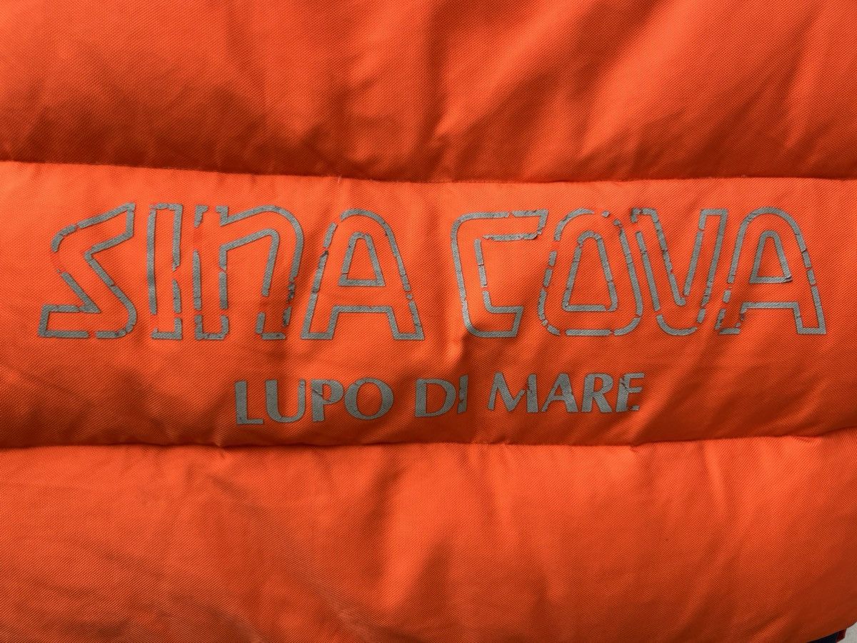 Vintage Vintage Lupo De Mare Sina Cova Orange Down Puffer Vest Size US M / EU 48-50 / 2 - 16 Thumbnail