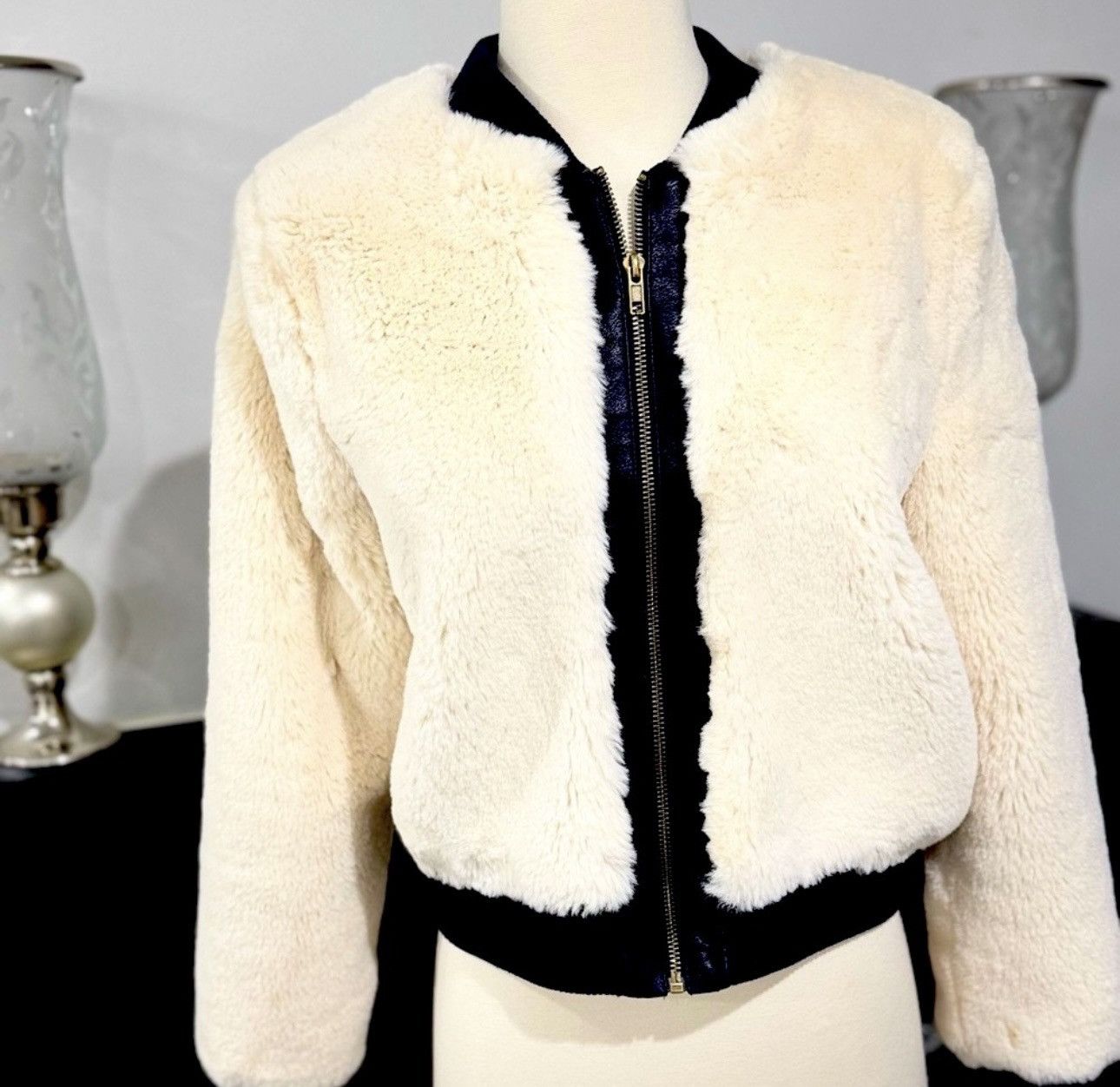Other SUGARLIPS FAUX SHERPA BOMBER JACKET Size XS / US 0-2 / IT 36-38 - 2 Thumbnail
