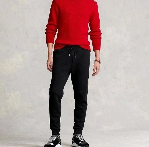 Polo Ralph Lauren Polo Ralph Lauren Double-Knit Jogger Pants – Size L Black Size US 34 / EU 50 - 1 Thumbnail