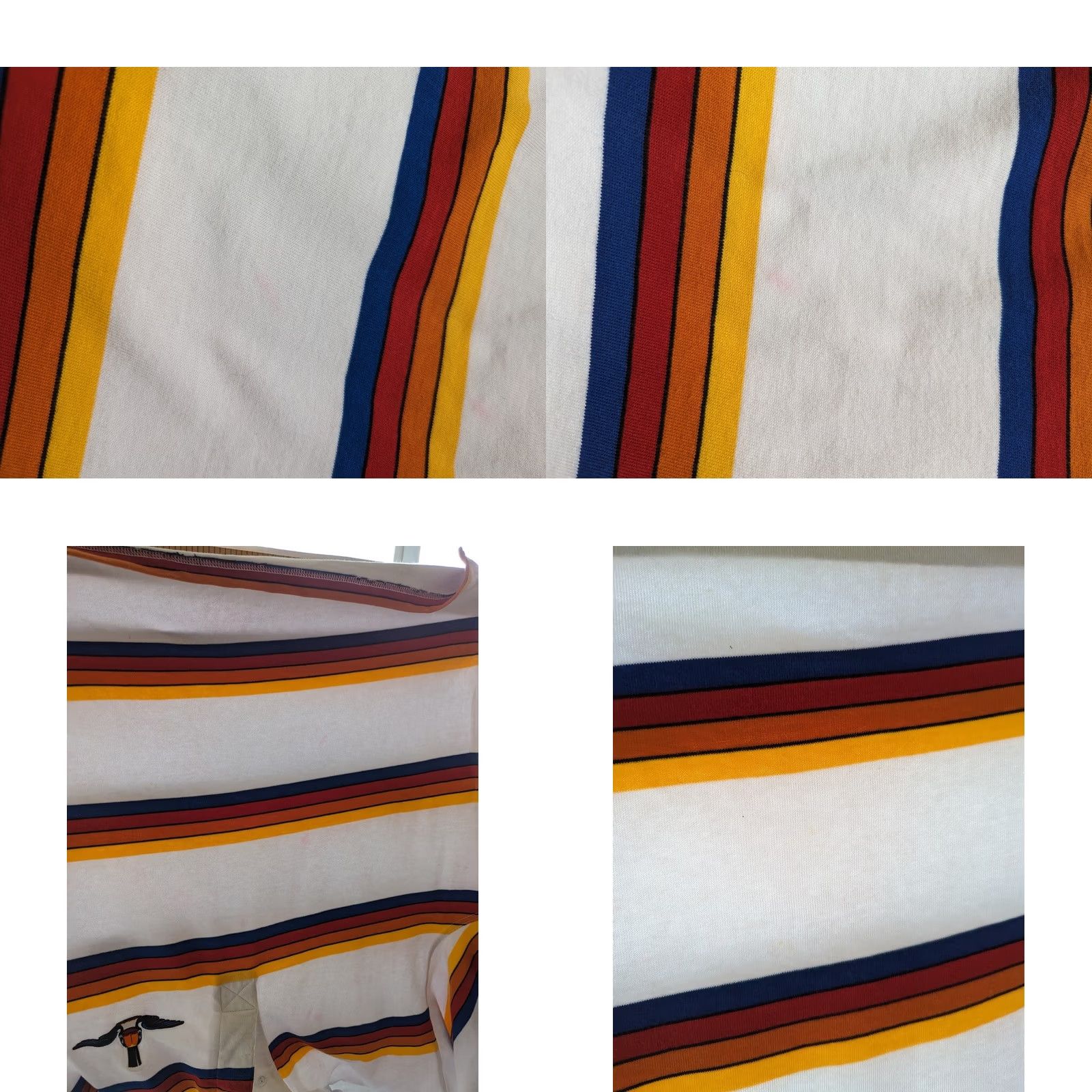 Vintage Guinness Stripe Polo Shirt Mens L Size US L / EU 52-54 / 3 - 8 Thumbnail
