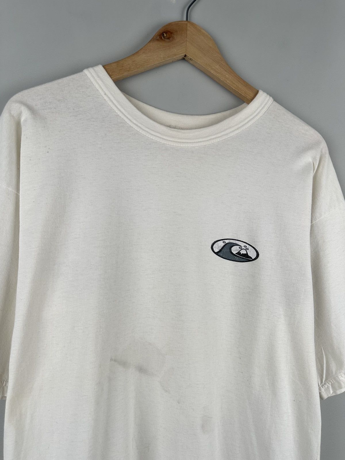 Quiksilver 90s Vintage Quicksilver Box Logo Oversized Tee Size US L / EU 52-54 / 3 - 3 Thumbnail