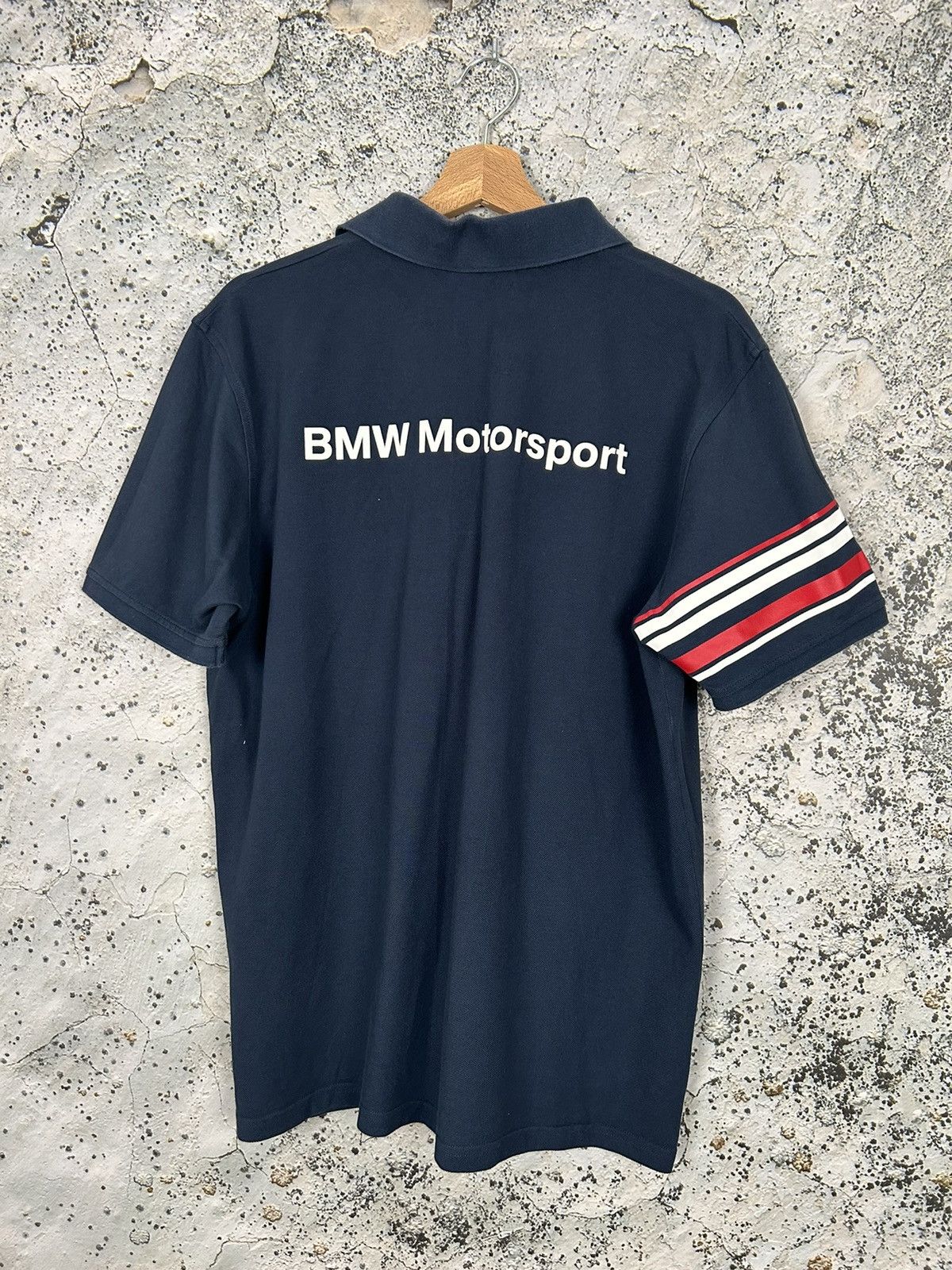 BMW BMW Motorsport Racing Streetwear Polo Vintage Hype Size US M / EU 48-50 / 2 - 3 Thumbnail