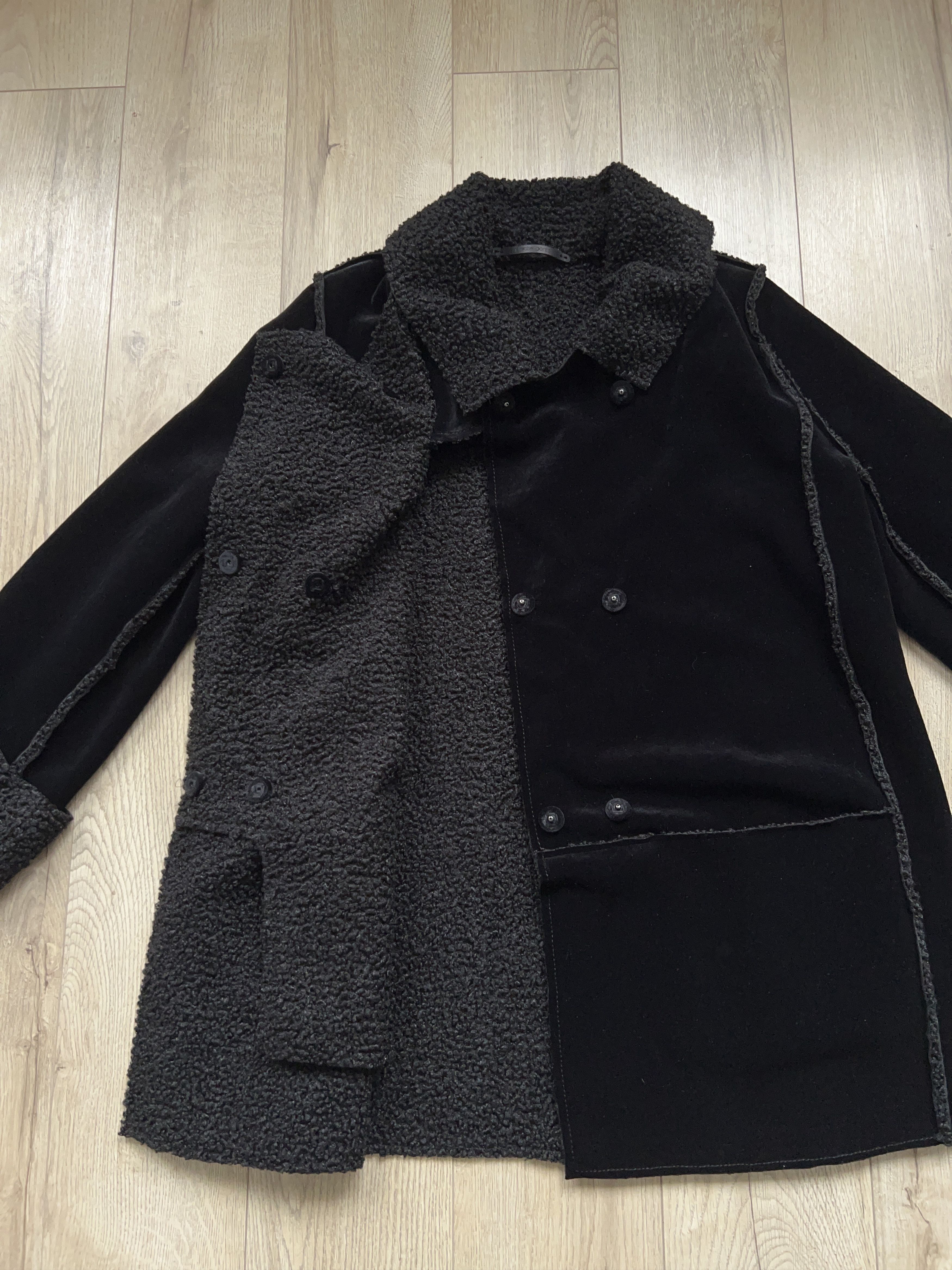 Annette Gortz ANNETTE GORTZ Glory Designer Black Coat Jacket Polyester Size M / US 6-8 / IT 42-44 - 10 Thumbnail