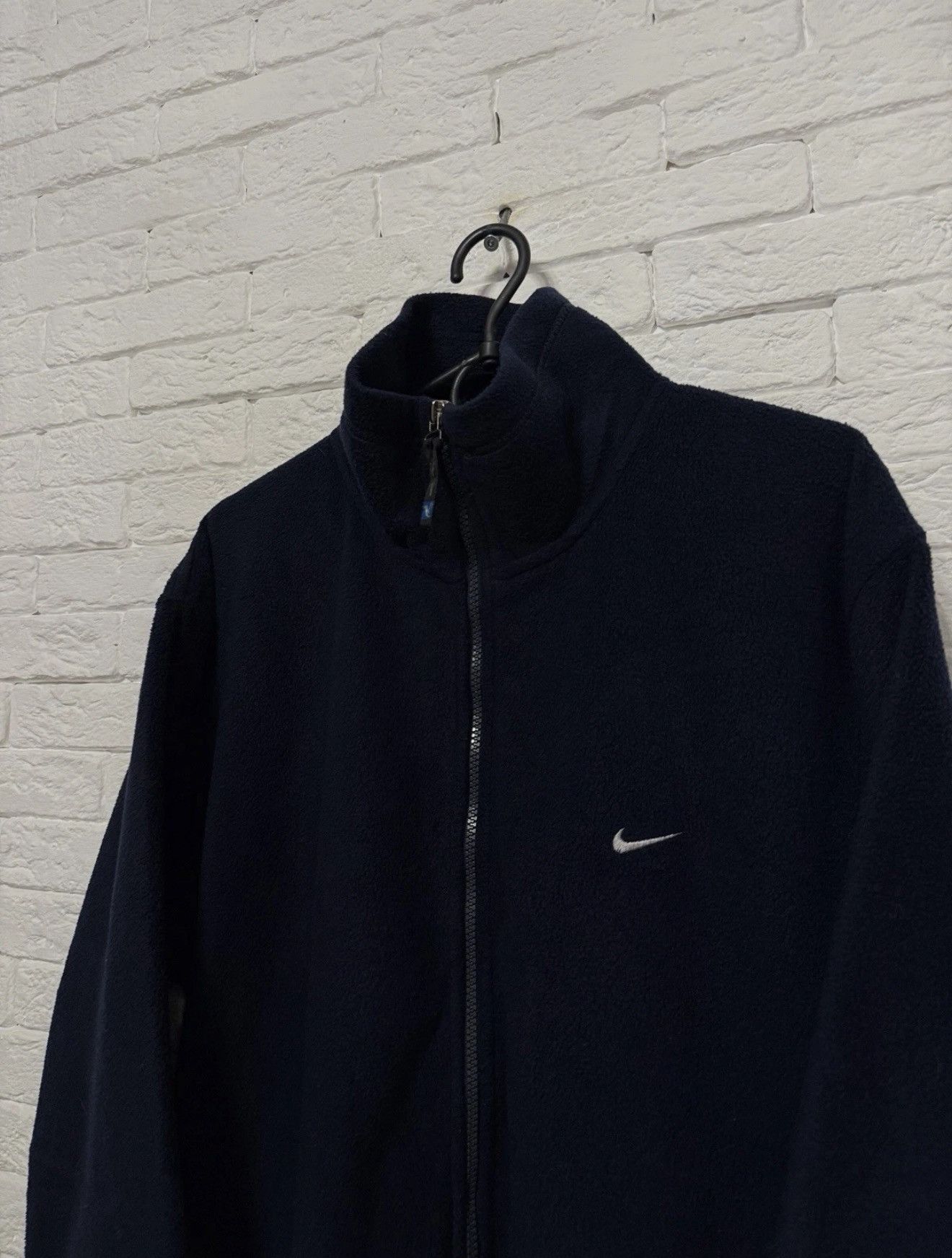 Nike Vintage NIke Fleece Jacket Full Zip Sz L Size US L / EU 52-54 / 3 - 2 Thumbnail