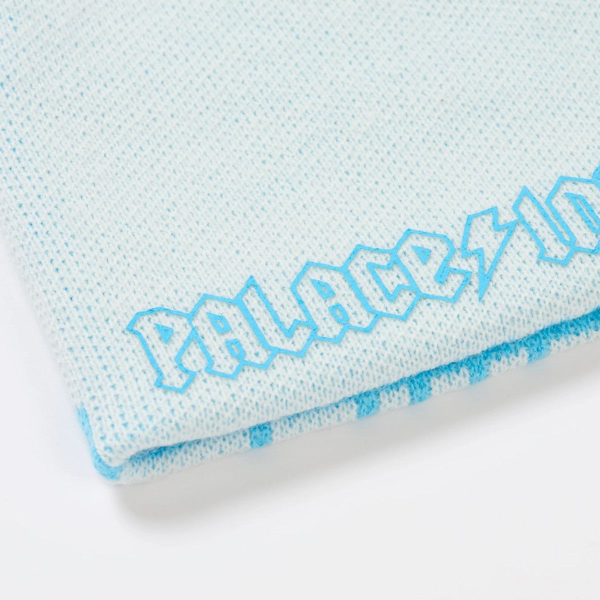 Palace Palace World Industries Reverso Beanie White/Blue Size ONE SIZE - 5 Thumbnail