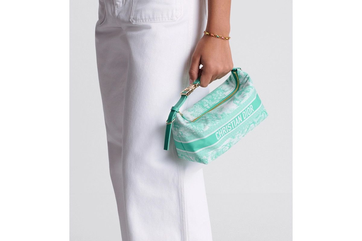 Dior o1bcso1str0226 Size:OS/ Nomad Pouch in Blue Size ONE SIZE - 6 Thumbnail