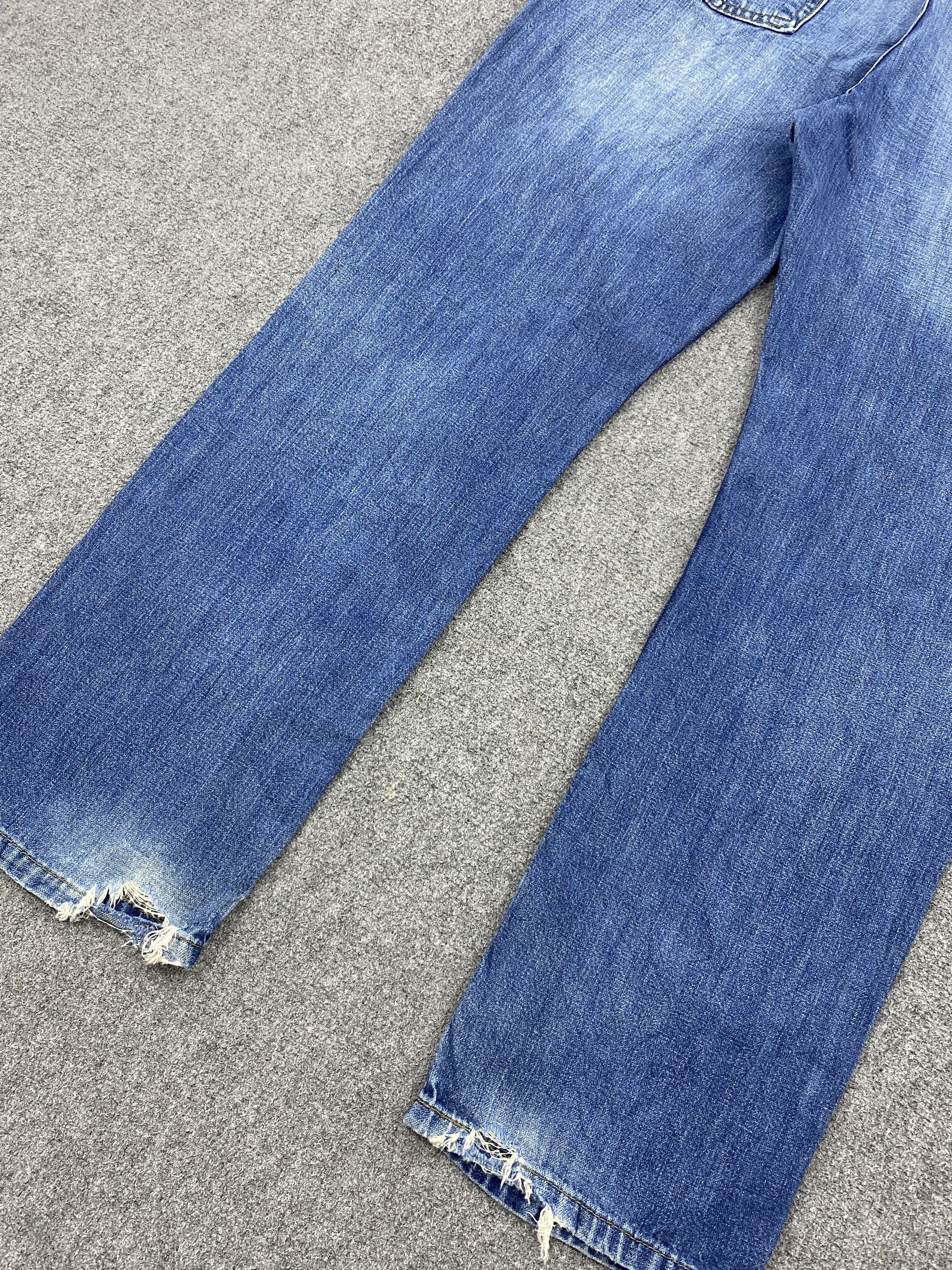 Levi's Faded Blue Vintage Levis 514 Jeans DP2675 Size US 35 - 14 Thumbnail