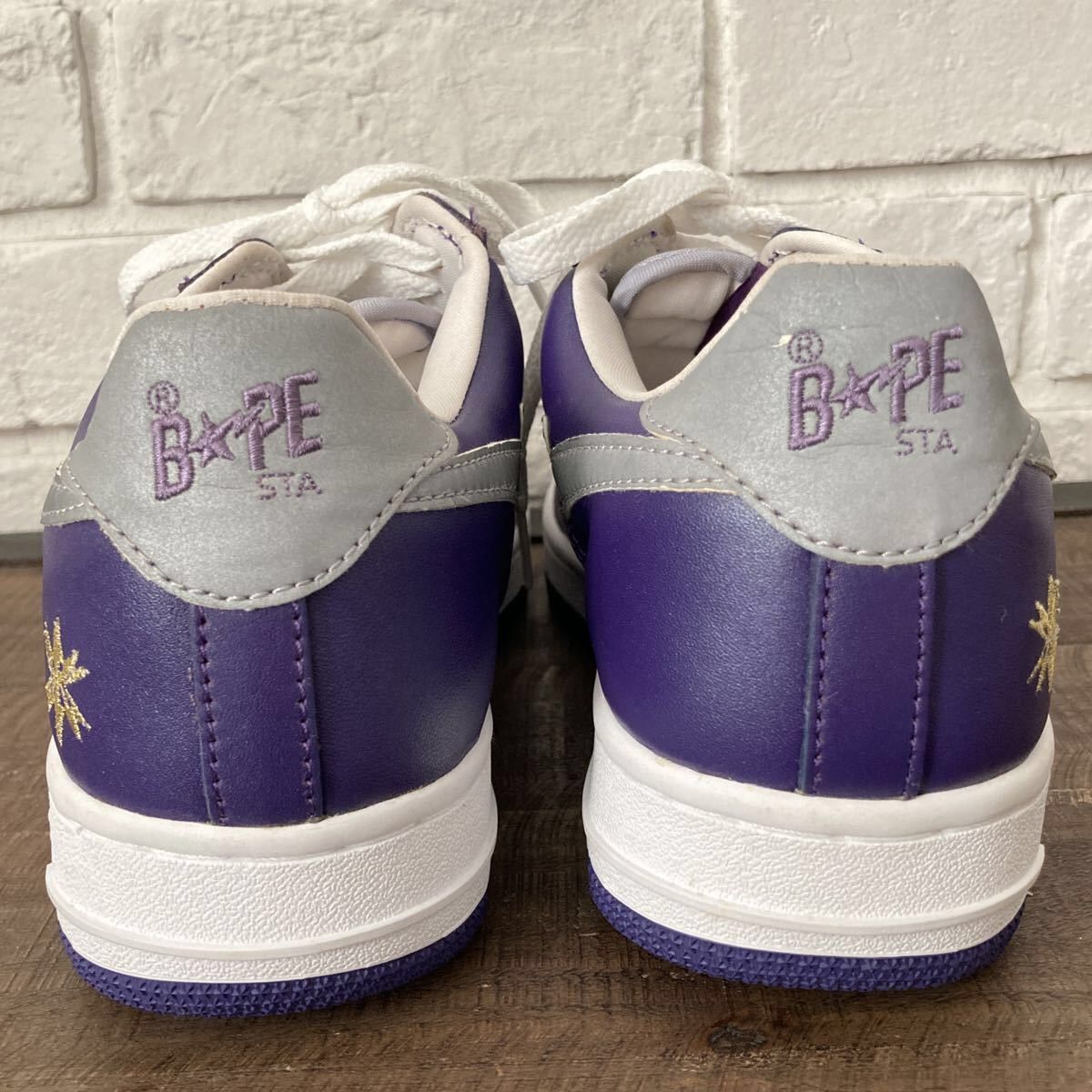 Bape × Devilock × Nigo BAPE × DEVILOCK leather reflector BAPESTA sneakers APE NIGO Size US 8.5 / EU 41-42 - 5 Thumbnail