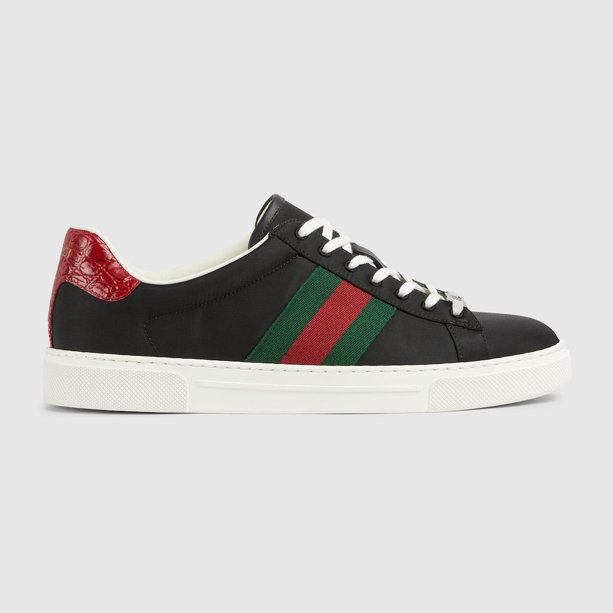 Gucci Gucci Ace Web Sneakers SIZE 8 Size ONE SIZE - 1 Thumbnail